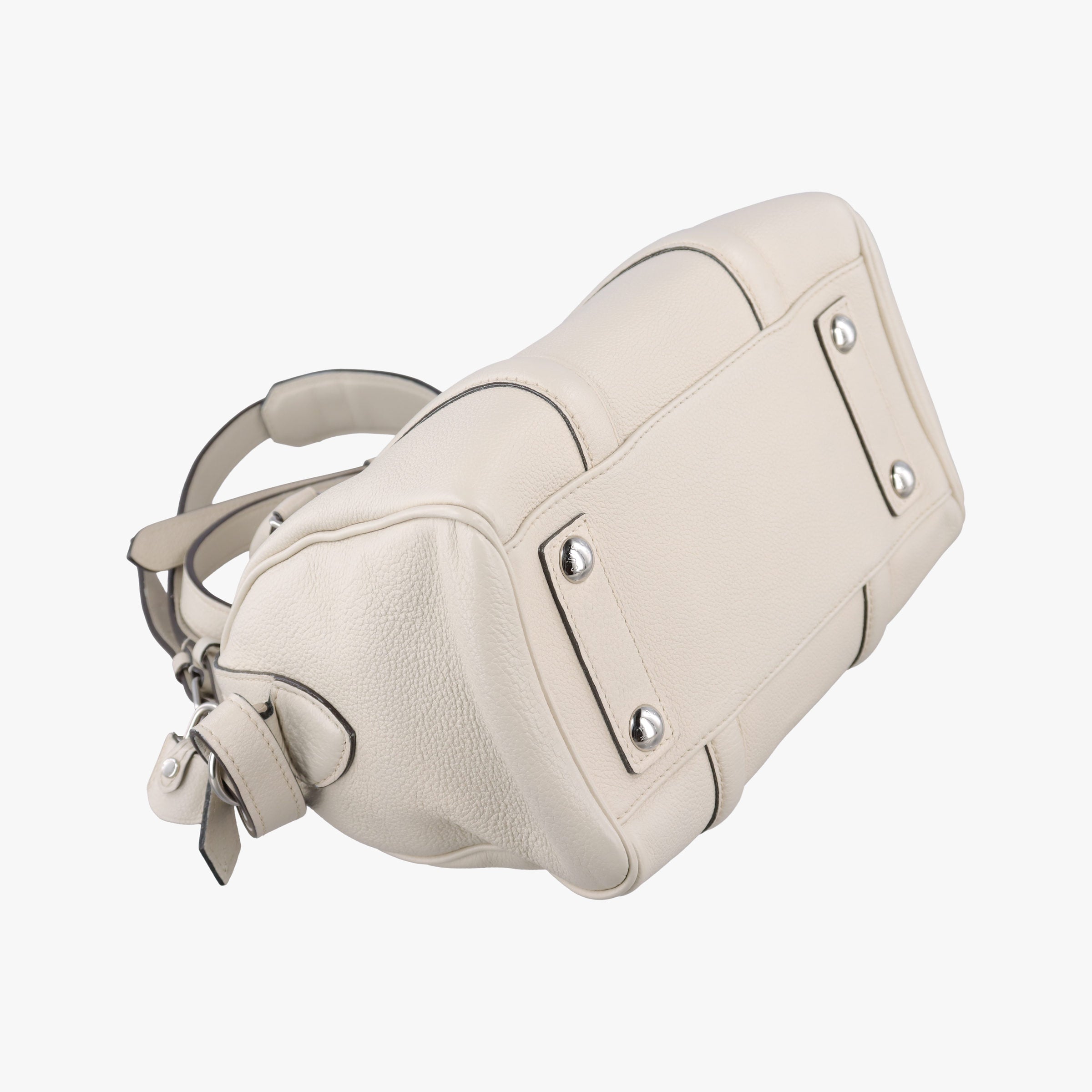 Pre-owned Louis Vuitton sofia coppola SC BB BLANC CASSE calf Leather M48834 shoulderbag | stylenewstar