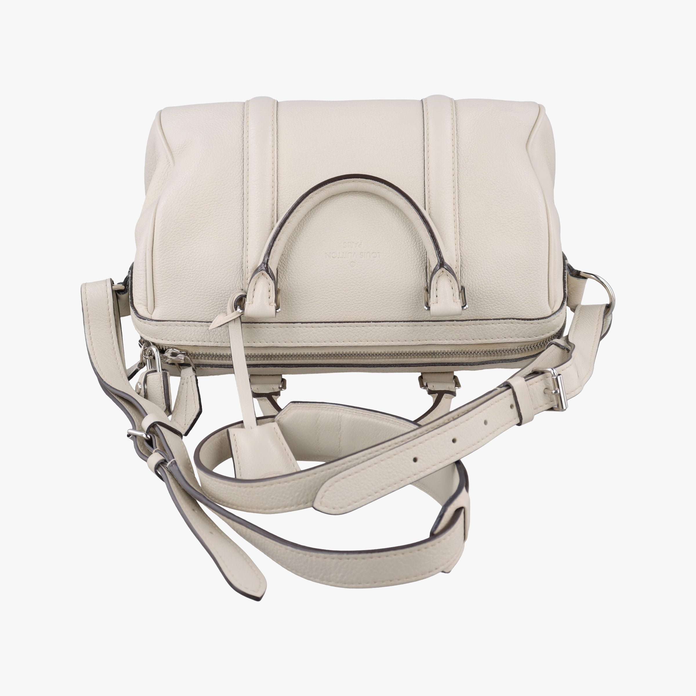 Pre-owned Louis Vuitton sofia coppola SC BB BLANC CASSE calf Leather M48834 shoulderbag | stylenewstar