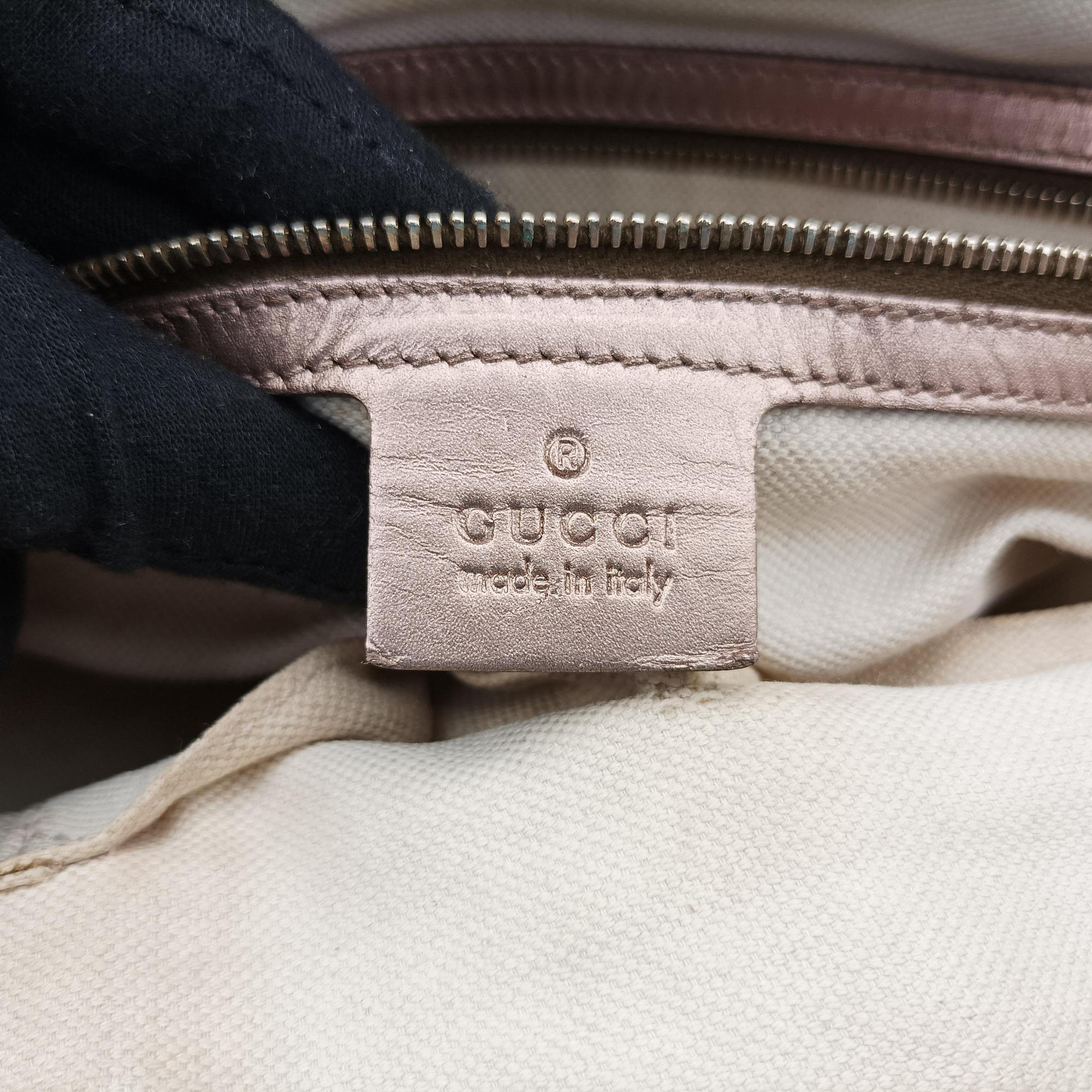 Secondhand Gucci Heart Bit charm Golden×Brown canvas×leather 269955 handbag | stylenewstar