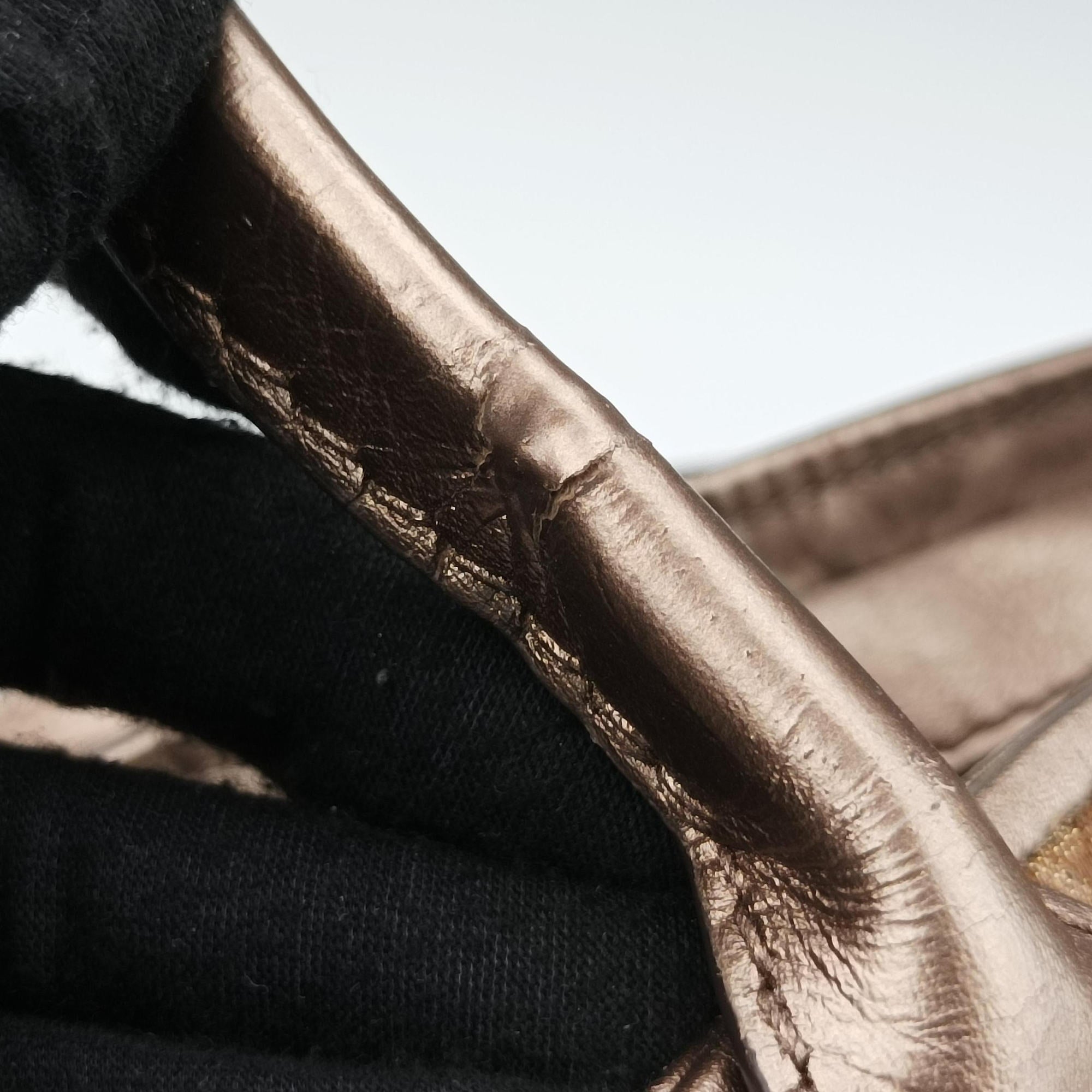 Secondhand Gucci Heart Bit charm Golden×Brown canvas×leather 269955 handbag | stylenewstar
