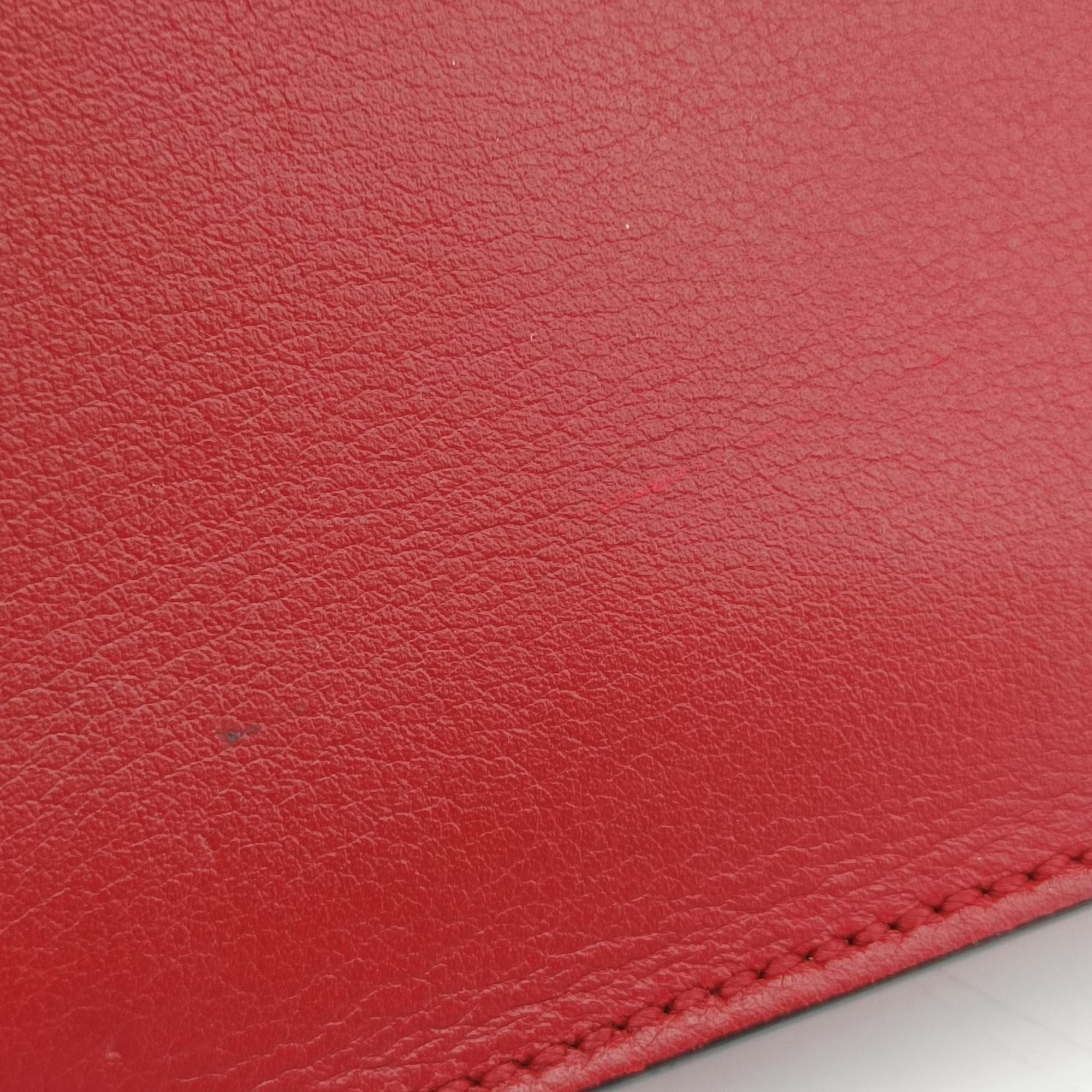 Pre-owned Valentino My Rockstud Red Leather  shoulderbag | stylenewstar