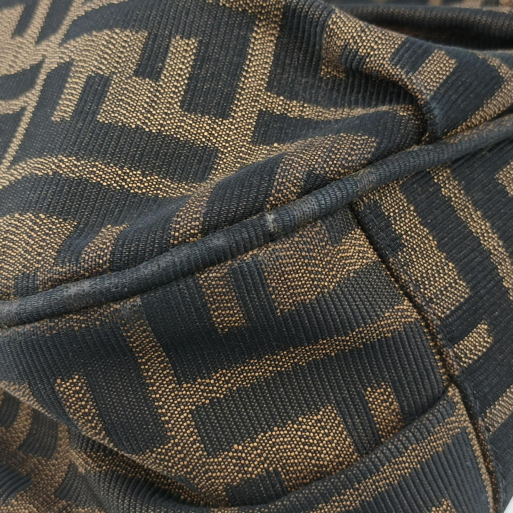 Pre-owned Fendi Mia Brown canvas 8BR616 shoulderbag | stylenewstar