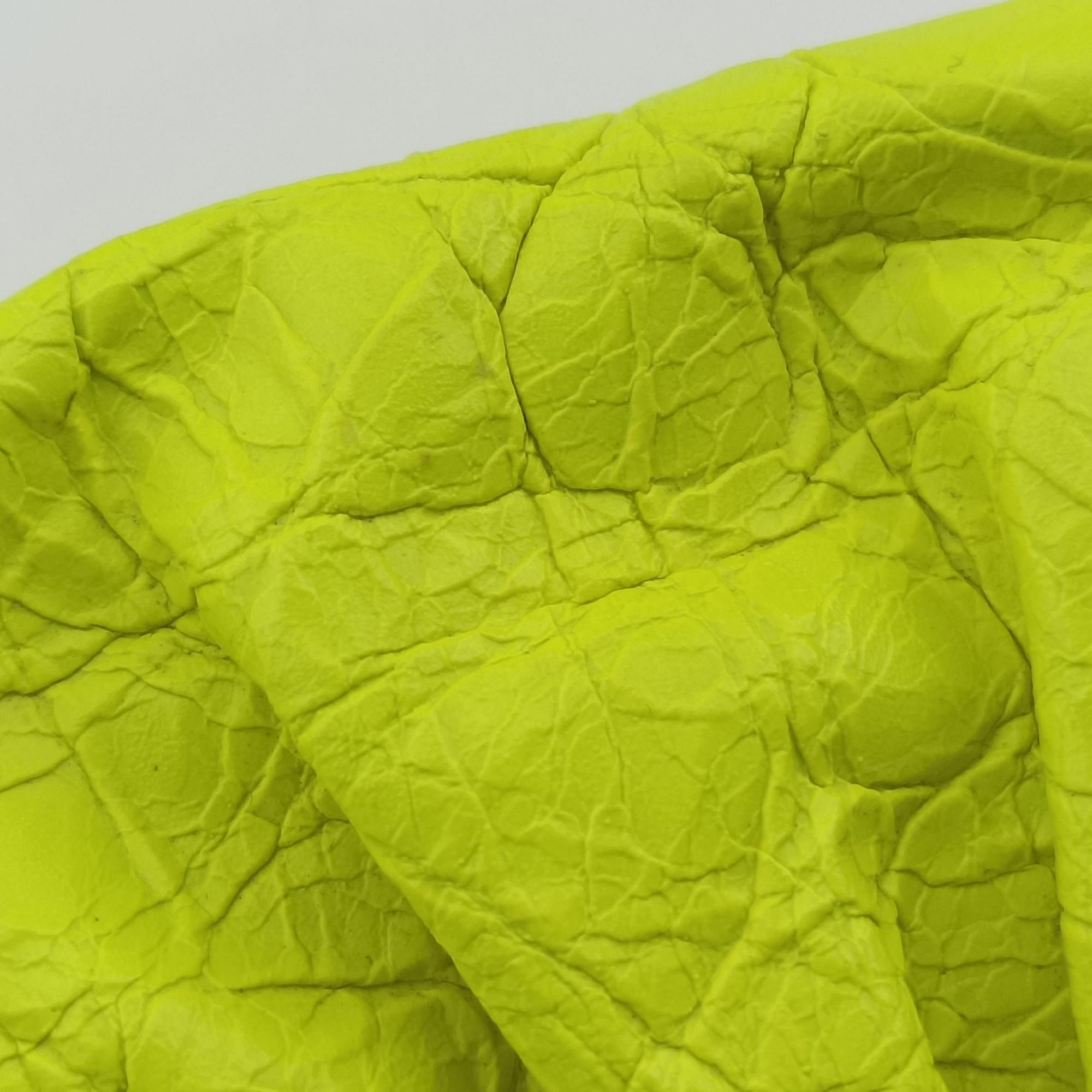 Pre-owned Balenciaga Le Cagole Green lambskin  shoulderbag | stylenewstar
