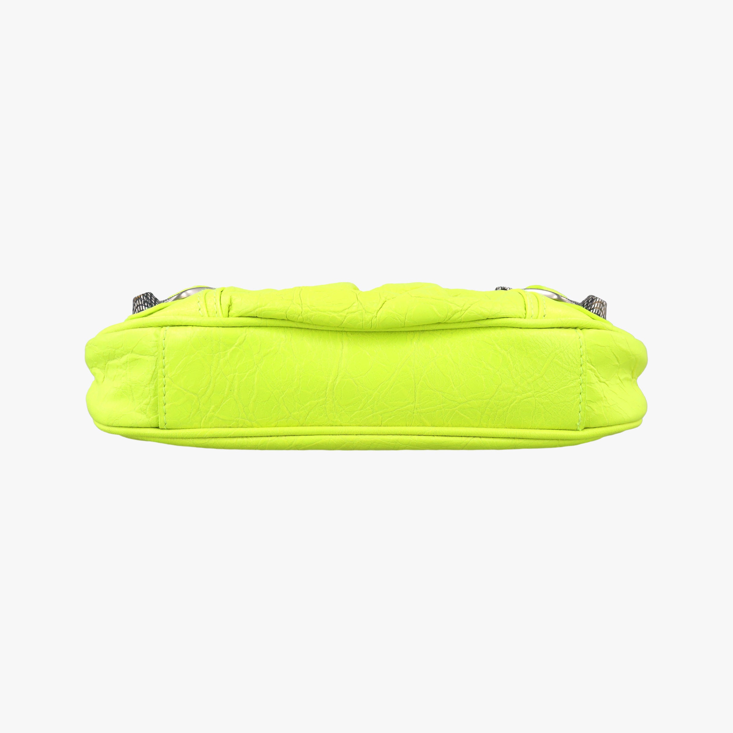 Pre-owned Balenciaga Le Cagole Green lambskin  shoulderbag | stylenewstar
