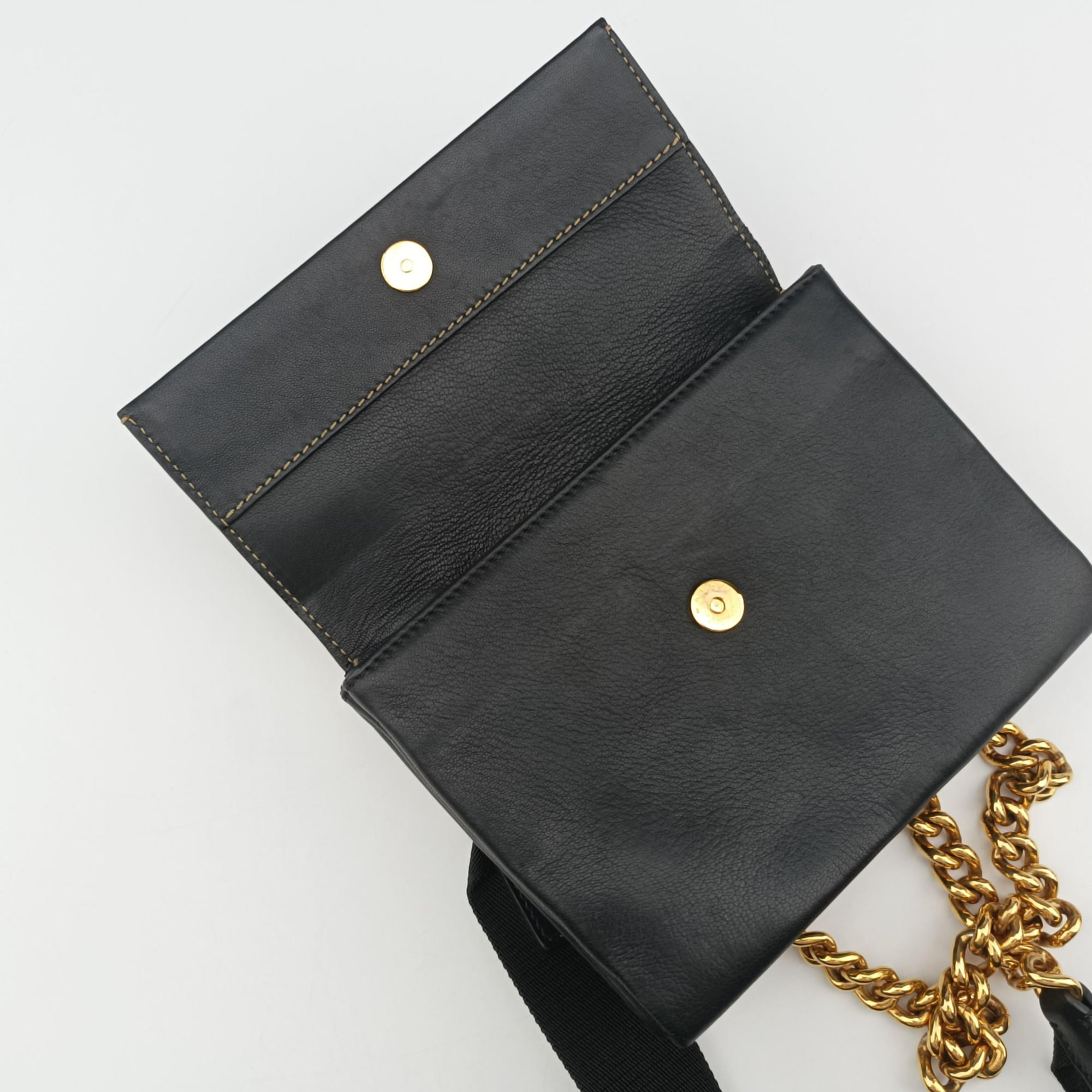 Pre-owned Marni Trunk Black Leather  shoulderbag | stylenewstar