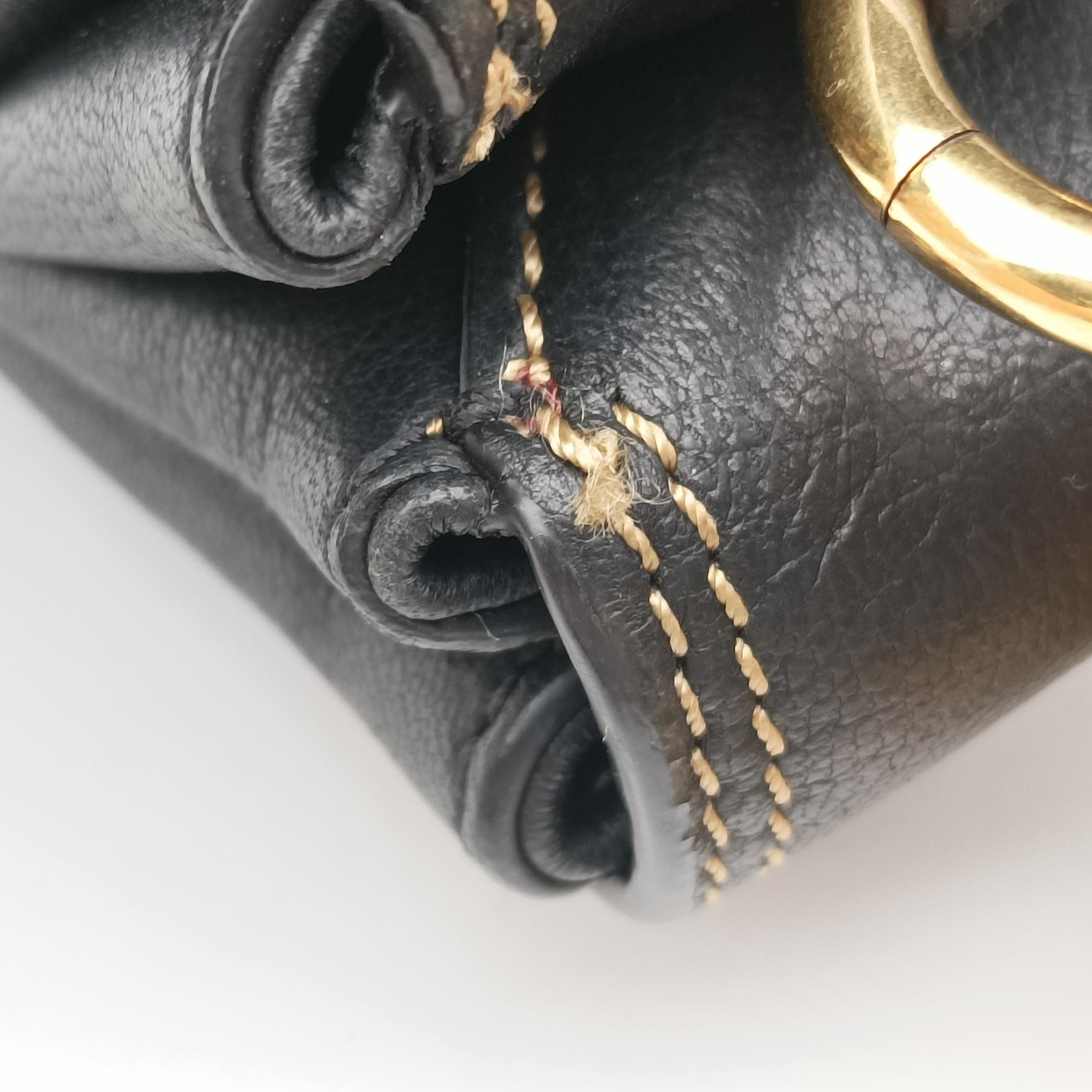 Pre-owned Marni Trunk Black Leather  shoulderbag | stylenewstar