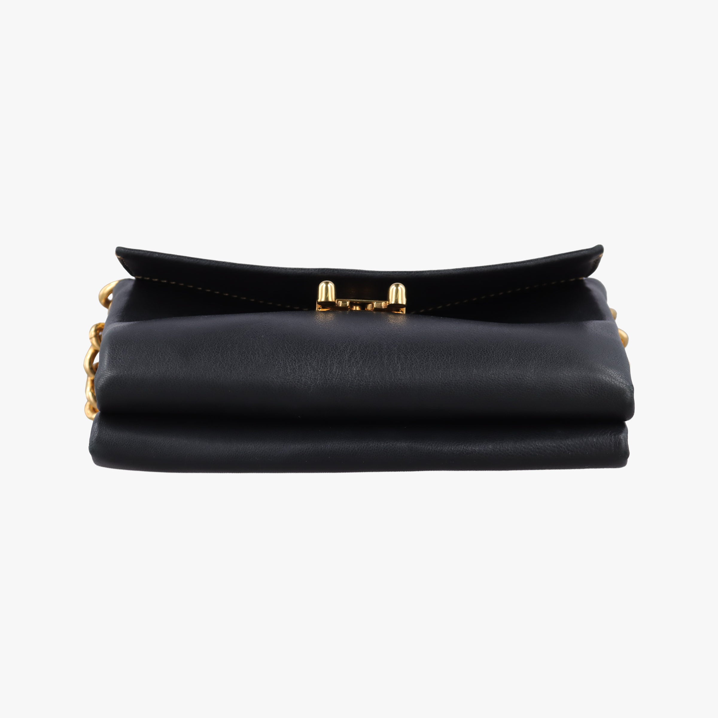 Pre-owned Marni Trunk Black Leather  shoulderbag | stylenewstar