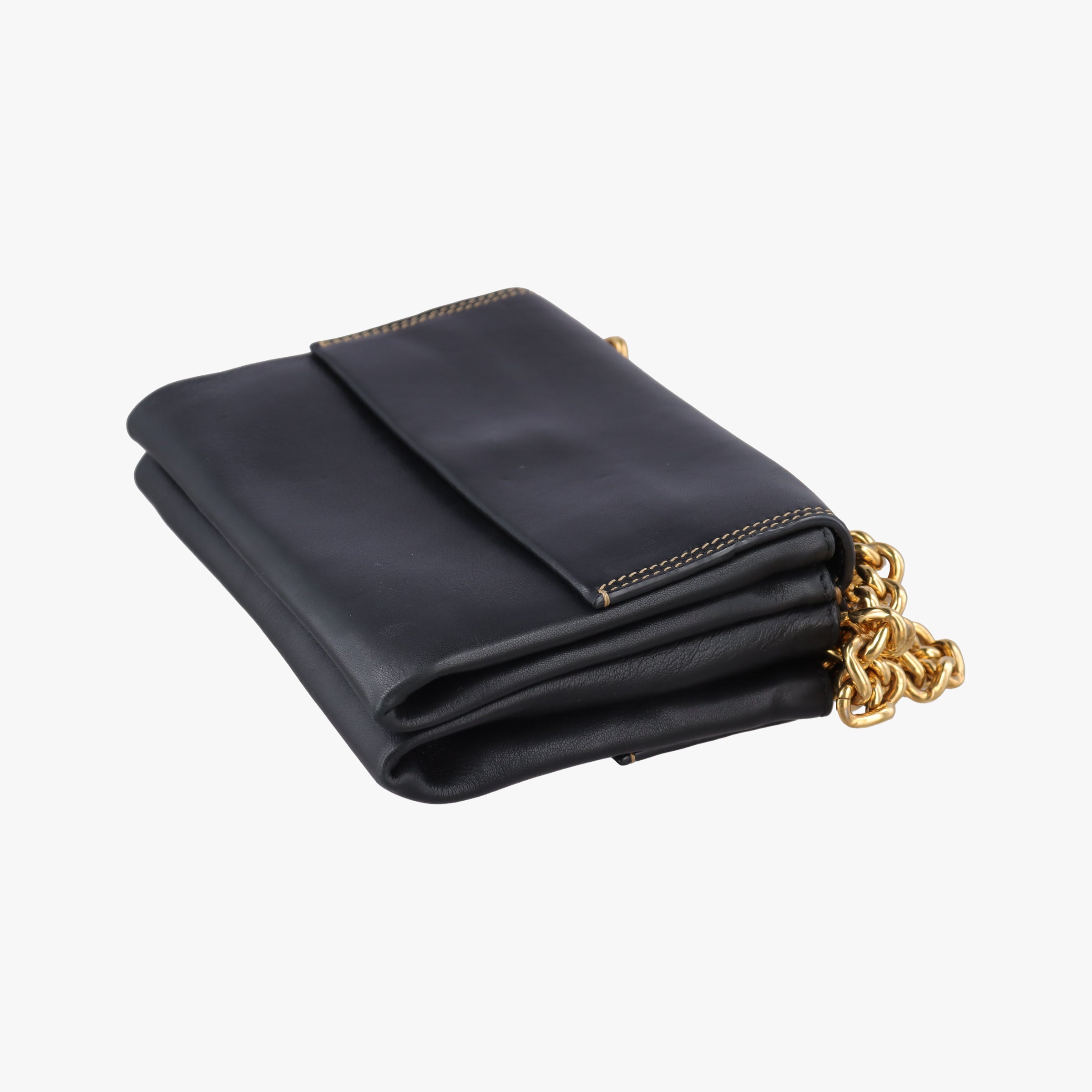 Pre-owned Marni Trunk Black Leather  shoulderbag | stylenewstar