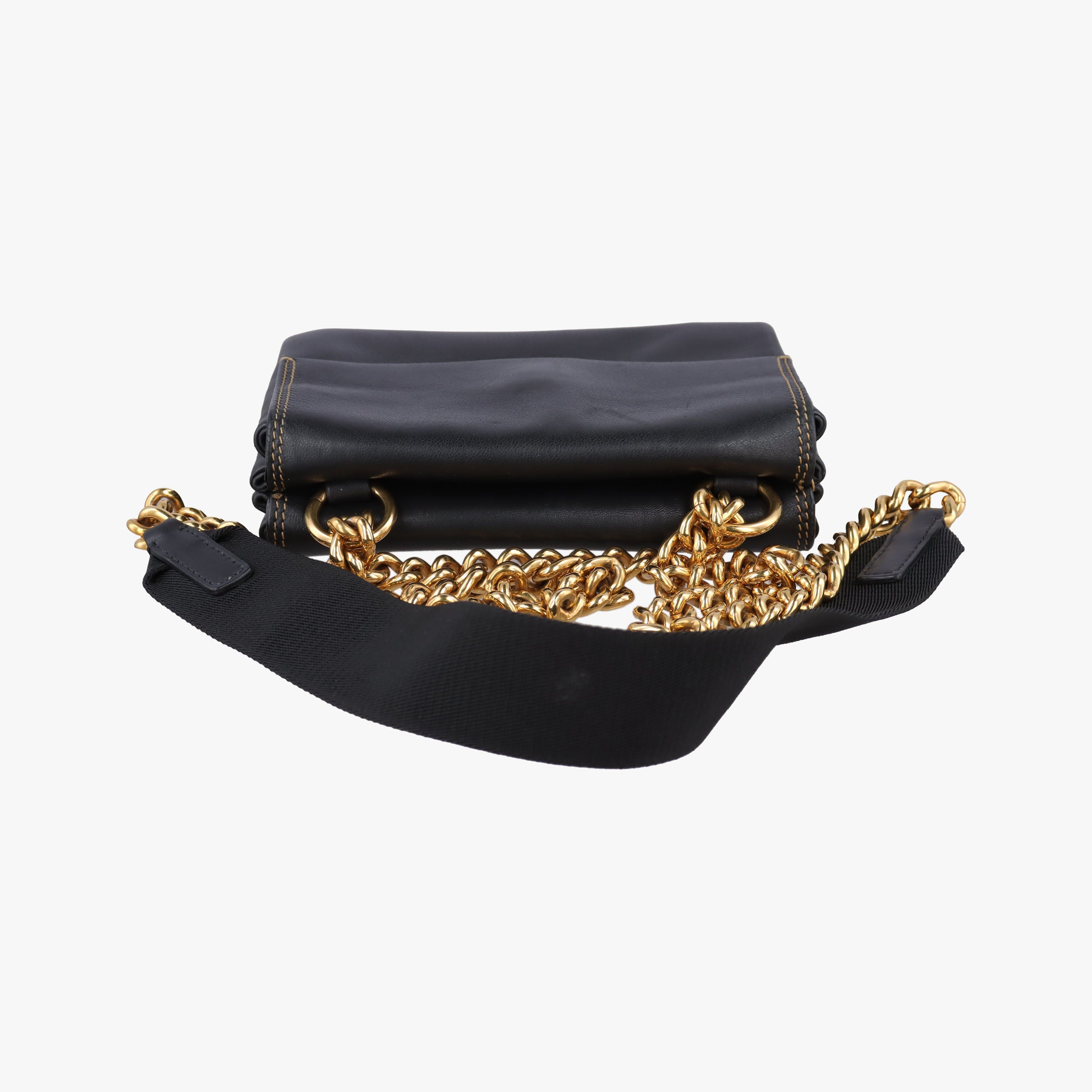 Pre-owned Marni Trunk Black Leather  shoulderbag | stylenewstar