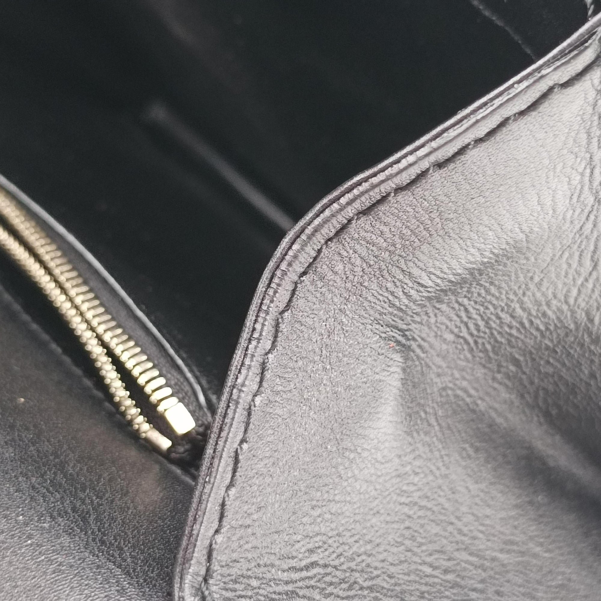 Secondhand Gucci Interlocking 1973 Flap Black Leather 277522 shoulderbag | stylenewstar