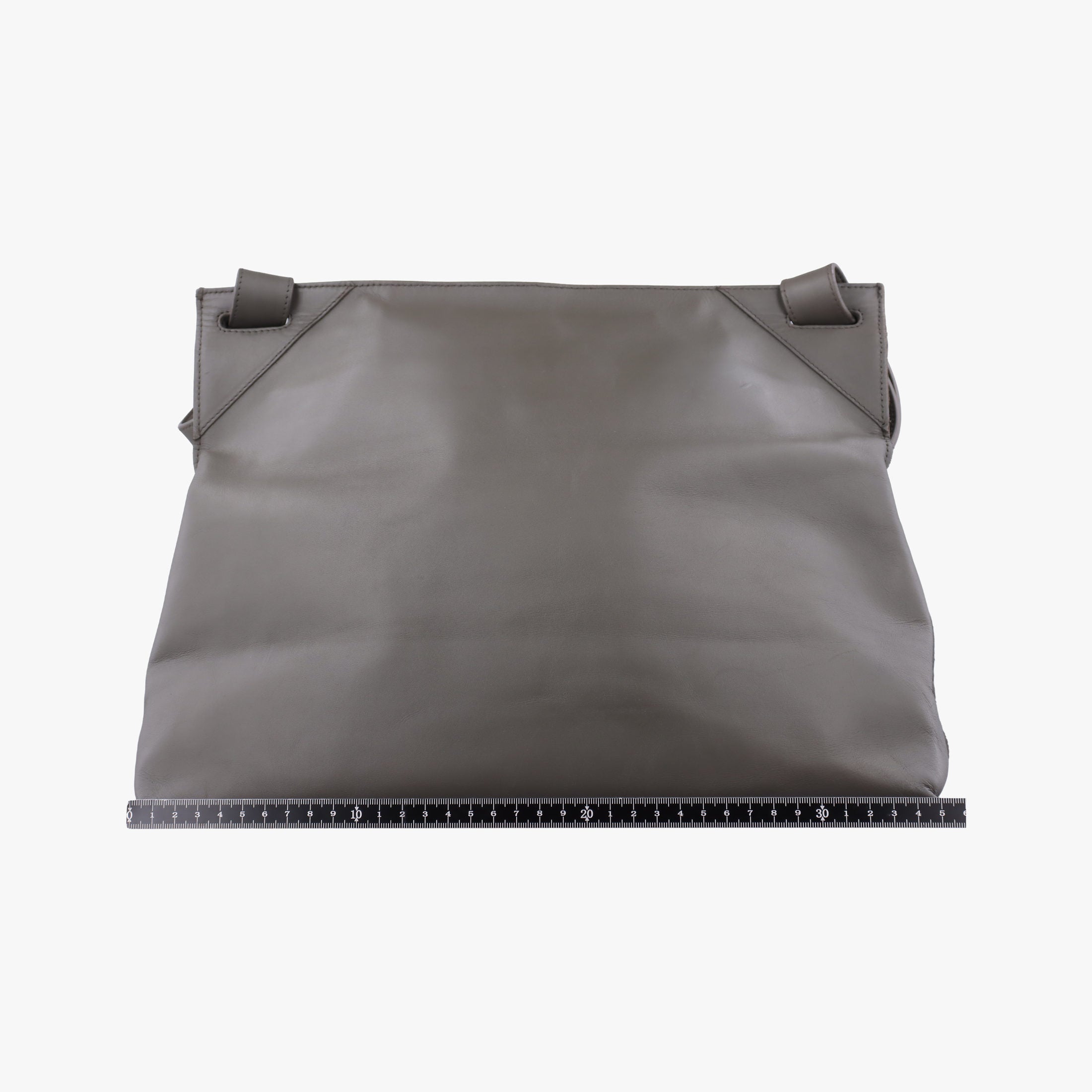 Pre-owned Bottega Veneta Intrecciato Grey lambskin  shoulderbag | stylenewstar