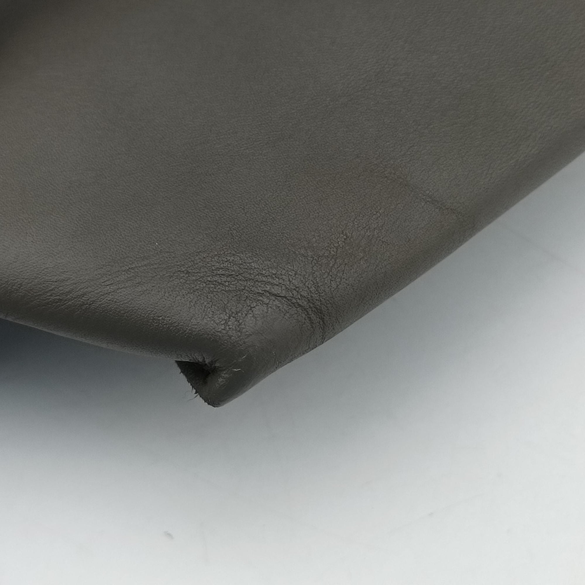 Pre-owned Bottega Veneta Intrecciato Grey lambskin  shoulderbag | stylenewstar