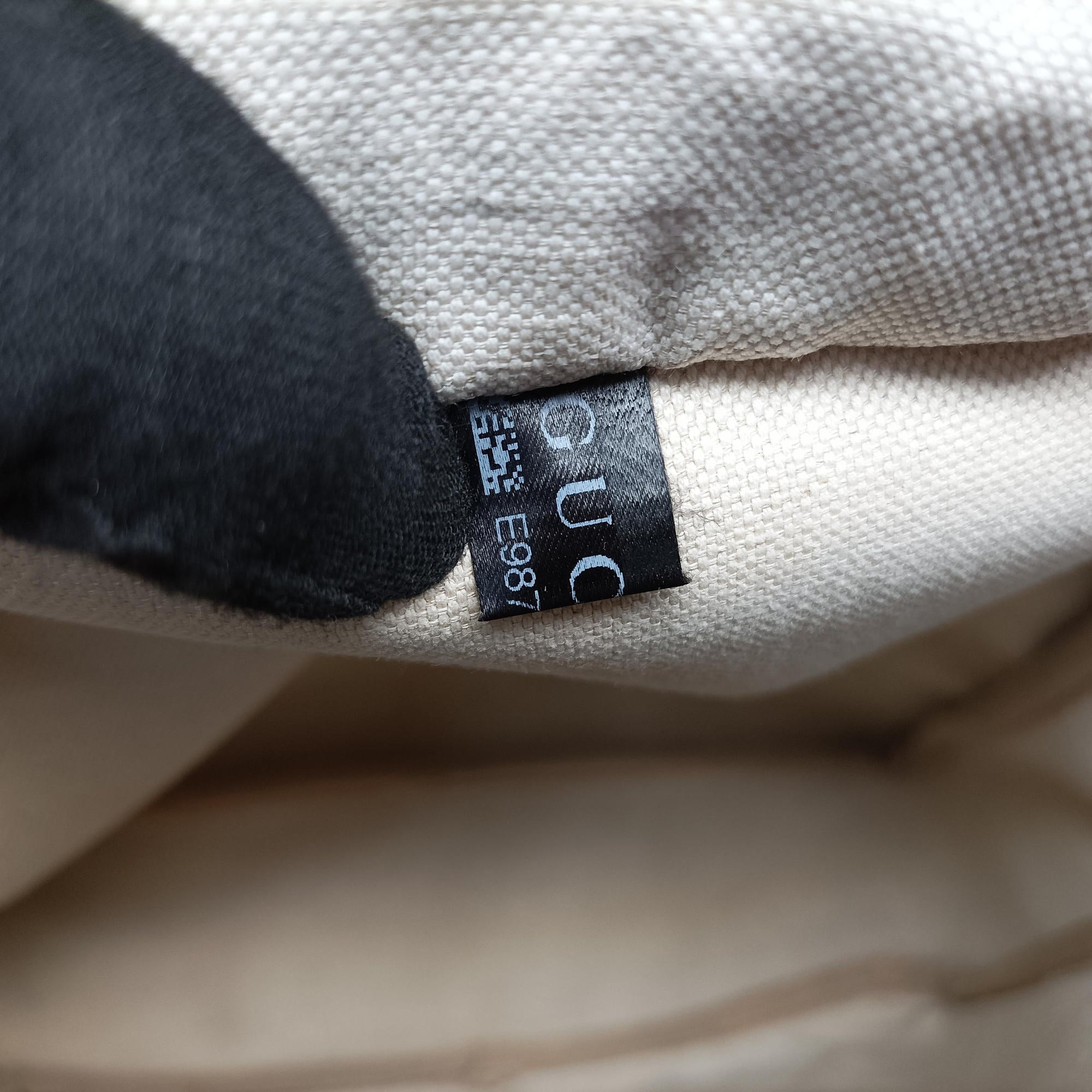 Secondhand Gucci GG Imprime Messenger Beige × Navy PVC coated canvas×leather 201448 shoulderbag | stylenewstar