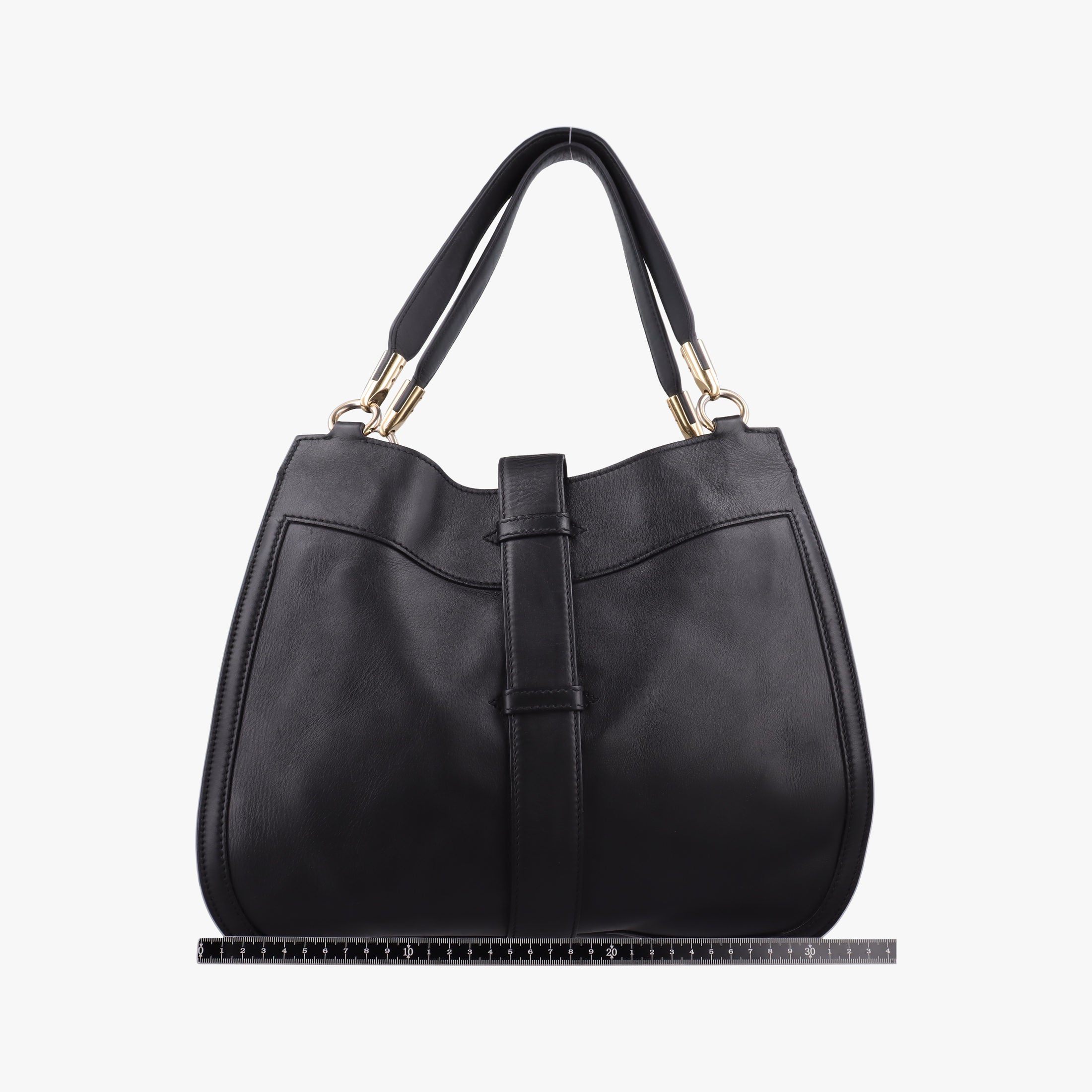 Pre-owned Ferragamo Enny hobo Black Leather  shoulderbag | stylenewstar