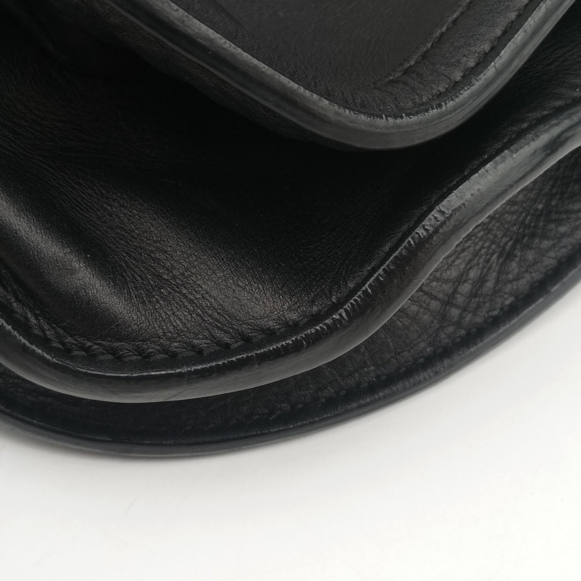 Pre-owned Ferragamo Enny hobo Black Leather  shoulderbag | stylenewstar