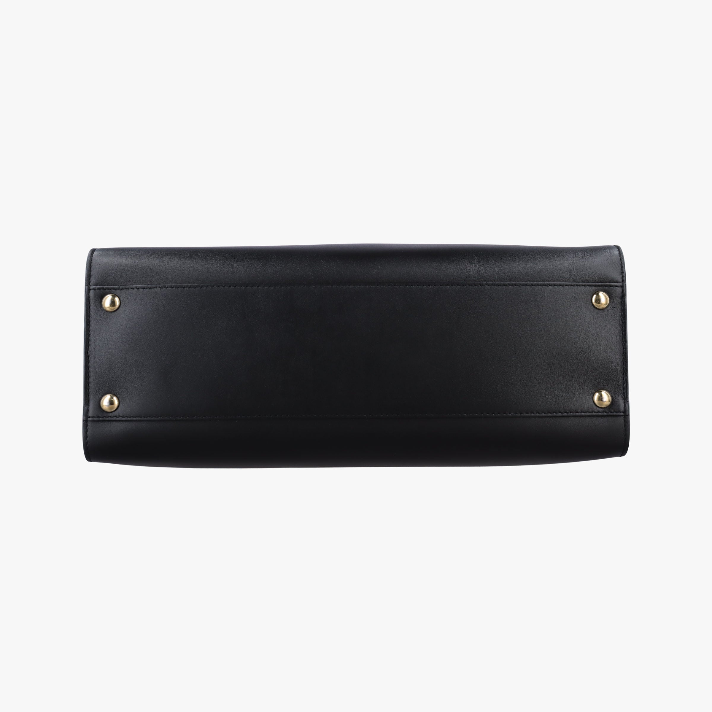 Pre-owned Ferragamo Gancini Juliet Black leather  handbag | stylenewstar