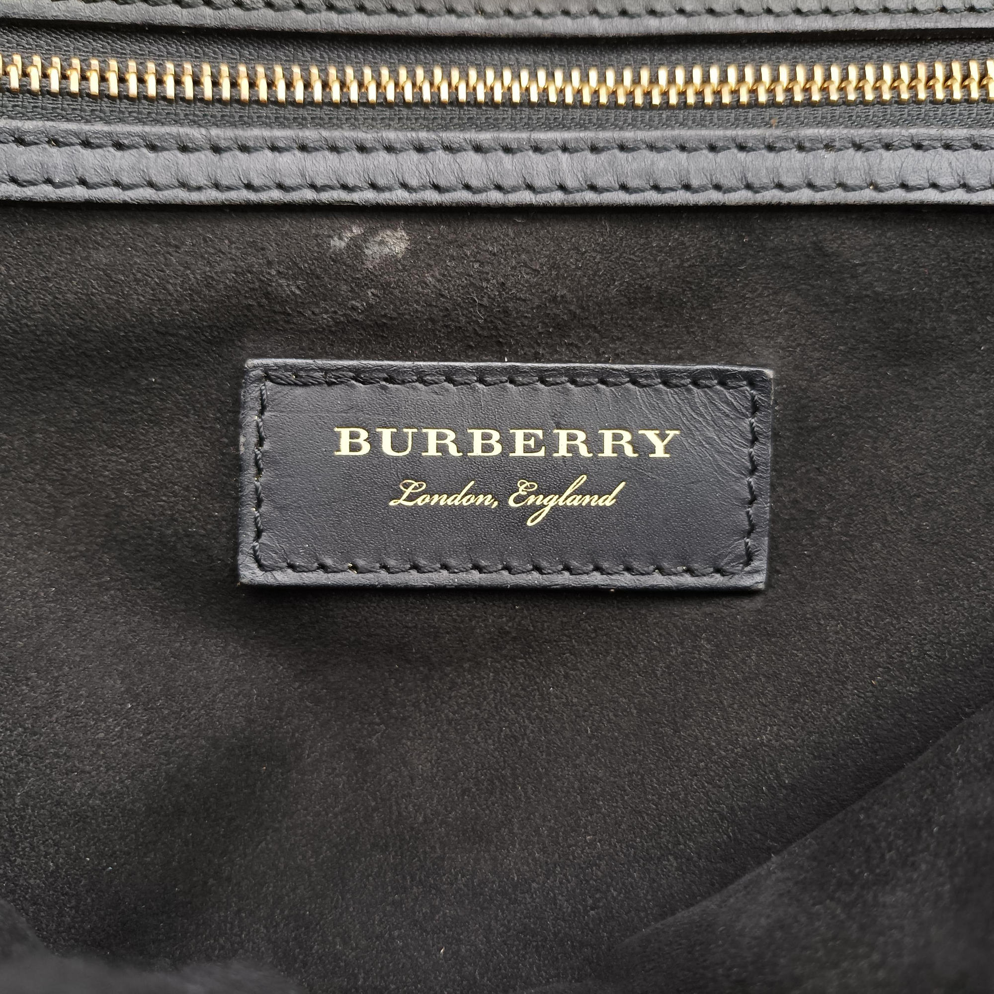 Vintage Burberry Bridle Black Leather  shoulderbag | stylenewstar