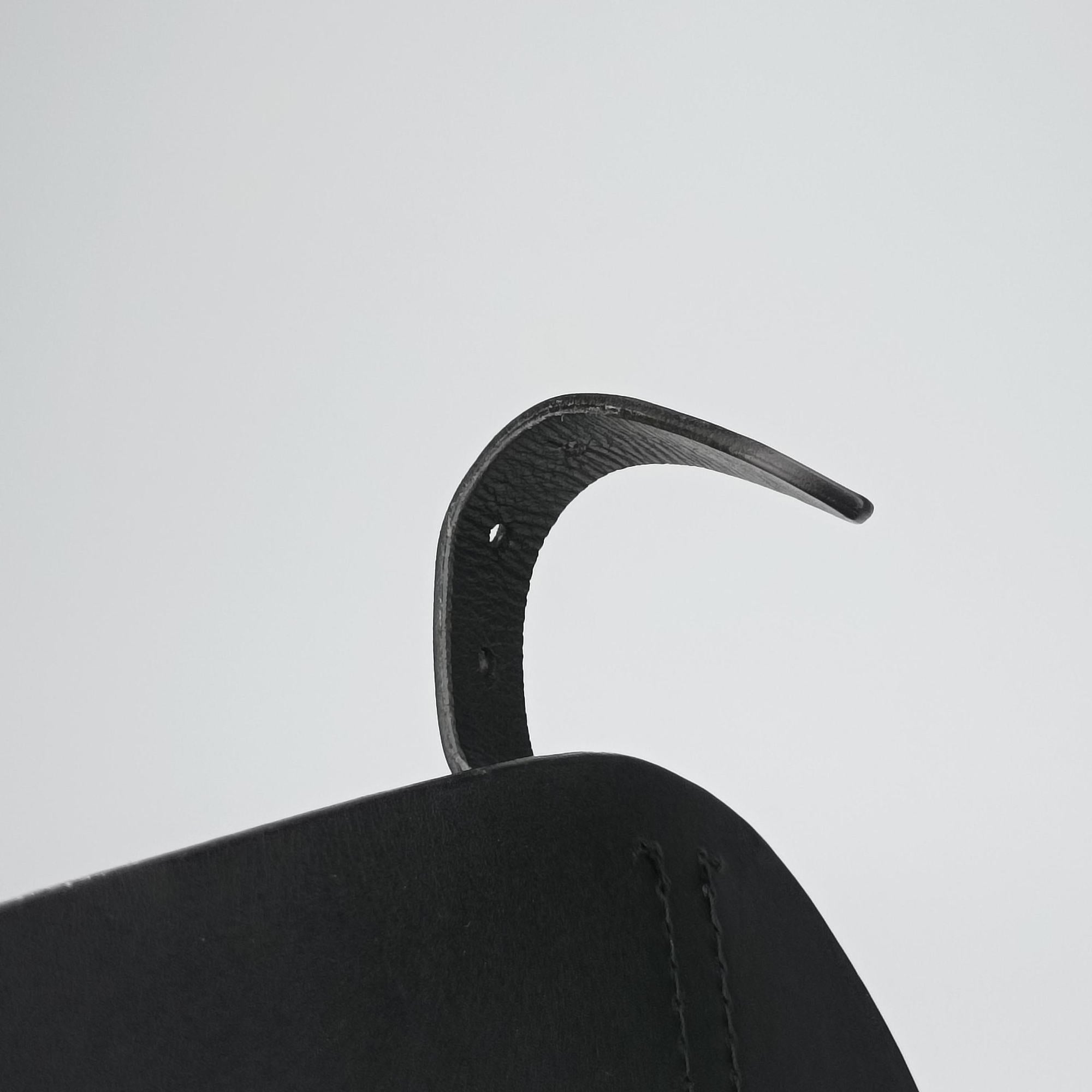 Vintage Burberry Bridle Black Leather  shoulderbag | stylenewstar