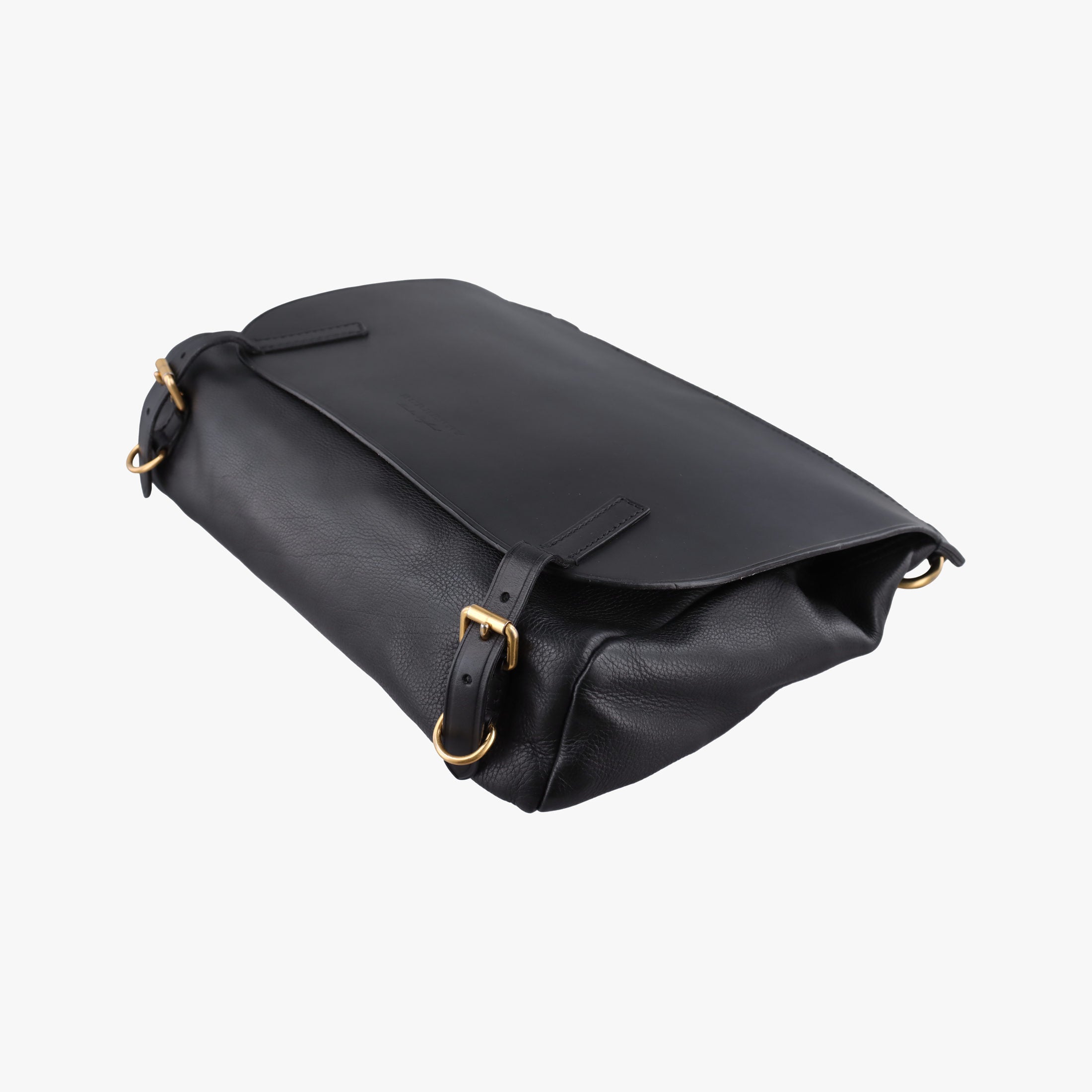 Vintage Burberry Bridle Black Leather  shoulderbag | stylenewstar