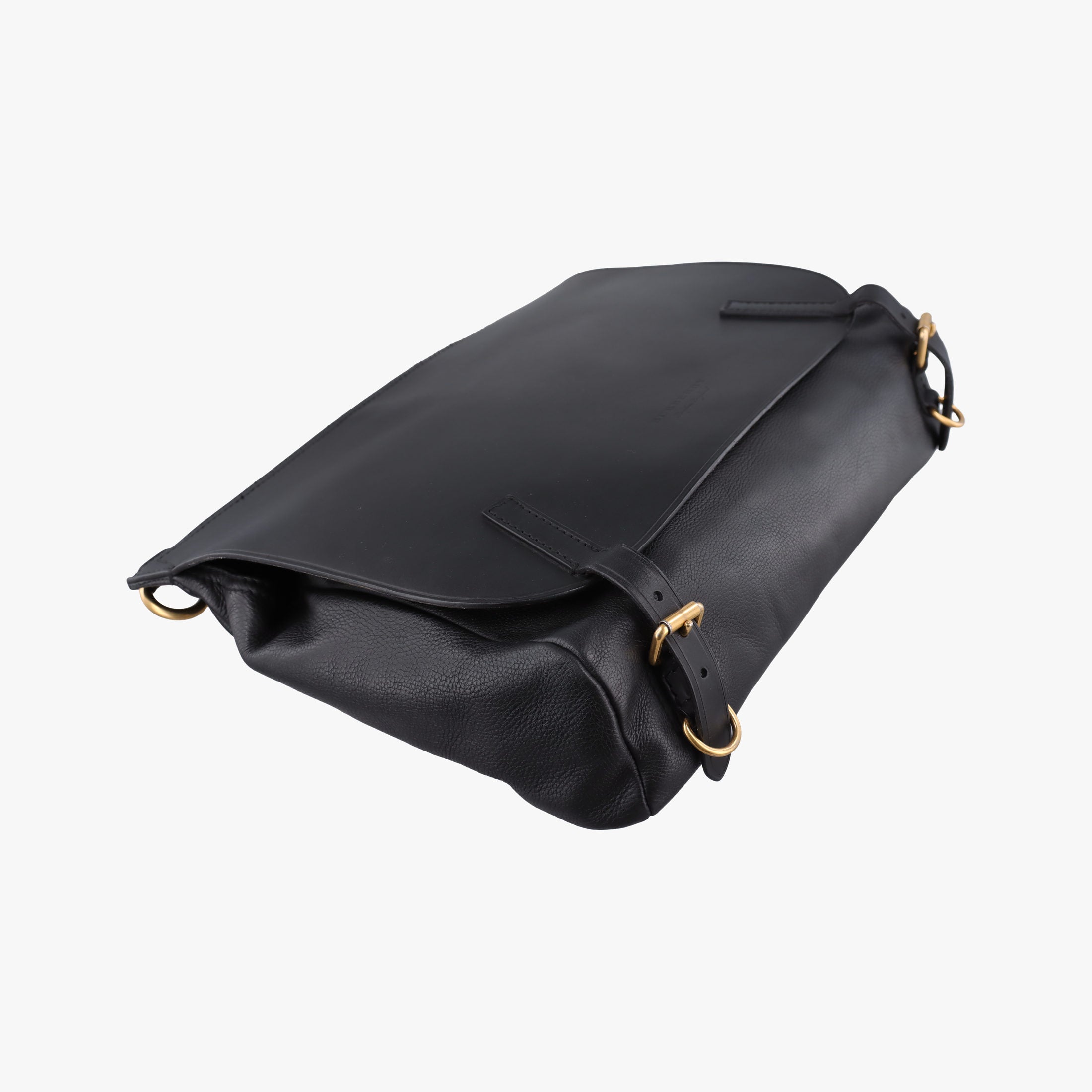 Vintage Burberry Bridle Black Leather  shoulderbag | stylenewstar