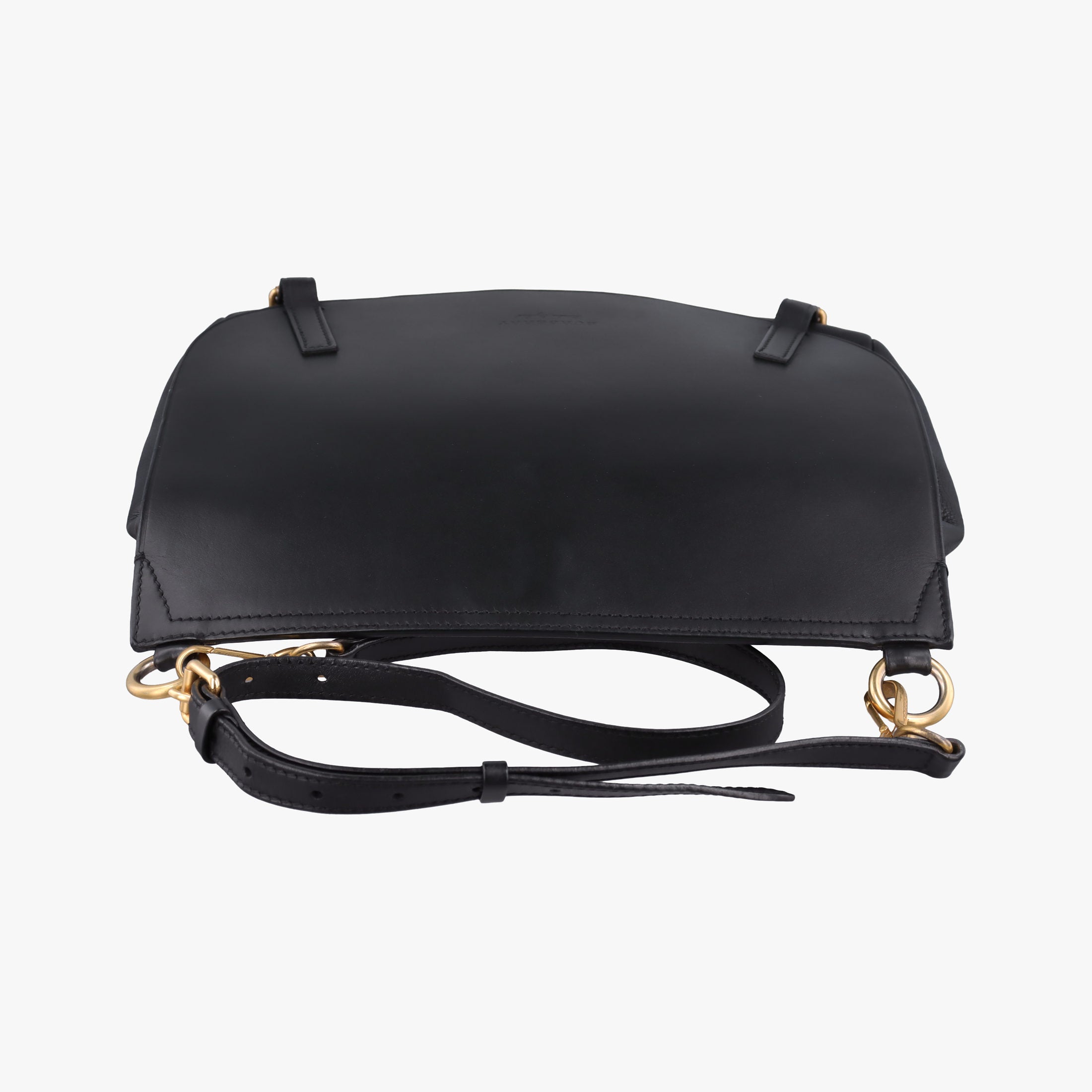 Vintage Burberry Bridle Black Leather  shoulderbag | stylenewstar