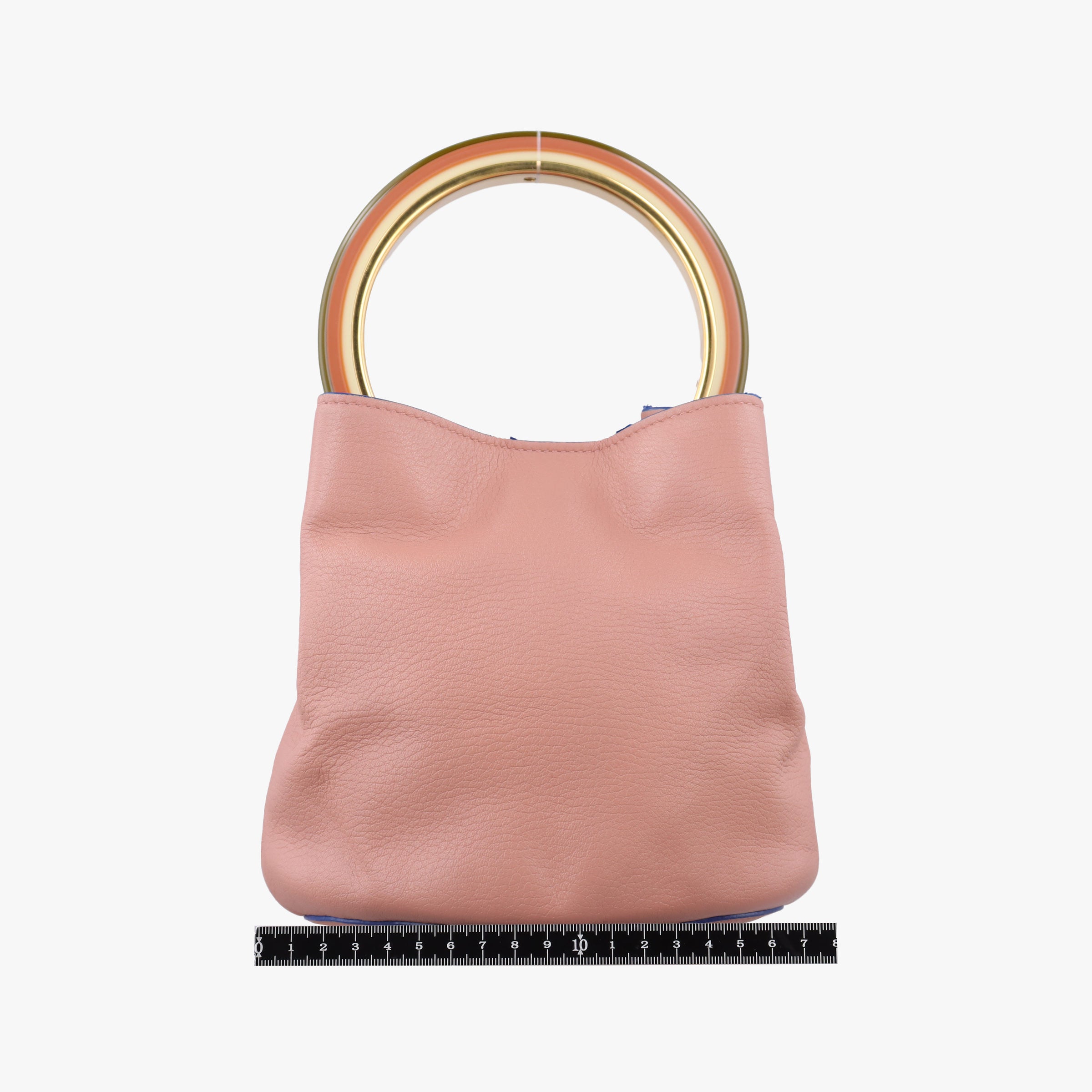 Pre-owned Marni Pannier Pink Leather  shoulderbag | stylenewstar