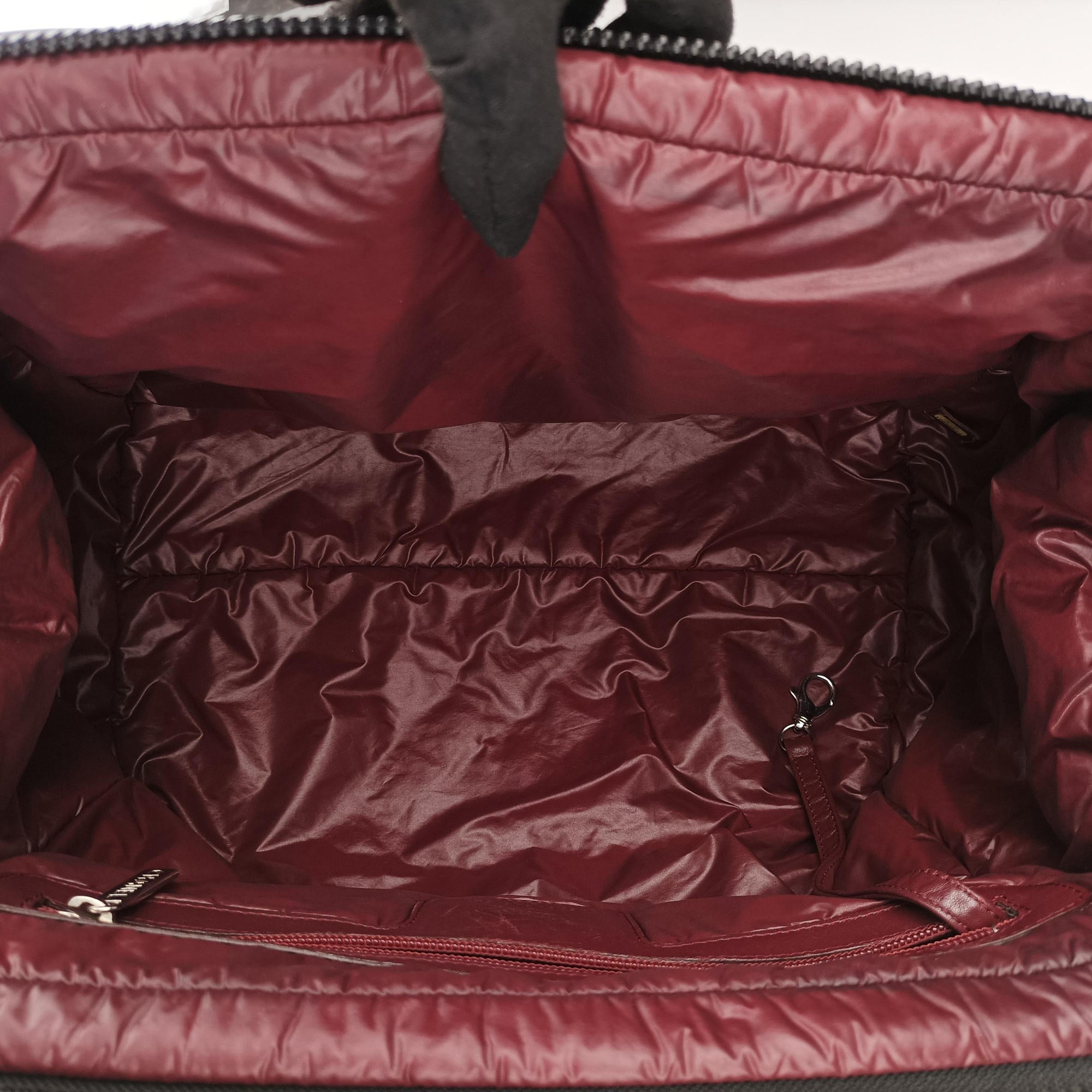 Pre-owned Chanel Cococoon Quilting Black Nylon×Leather A47107 handbag | stylenewstar