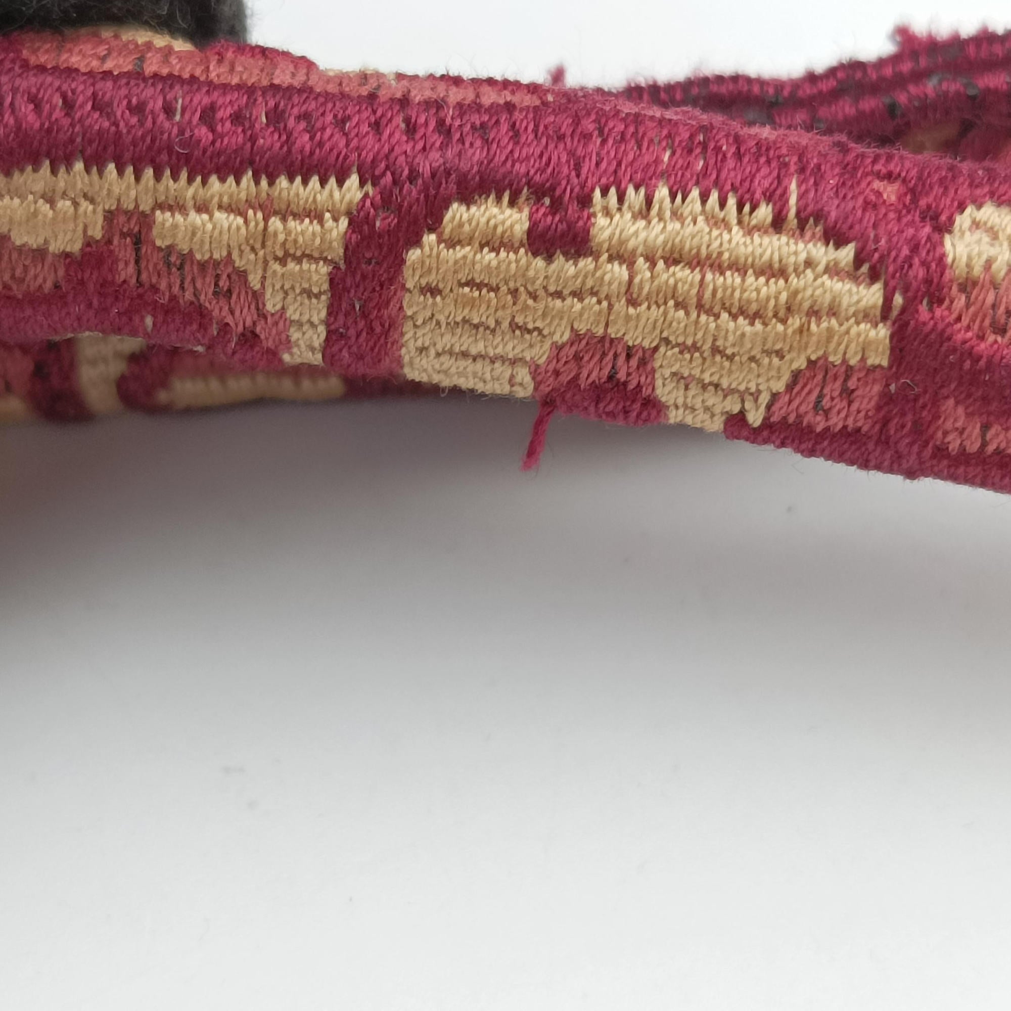 Vintage Christian Dior Book Tote Red Jacquard  handbag | stylenewstar