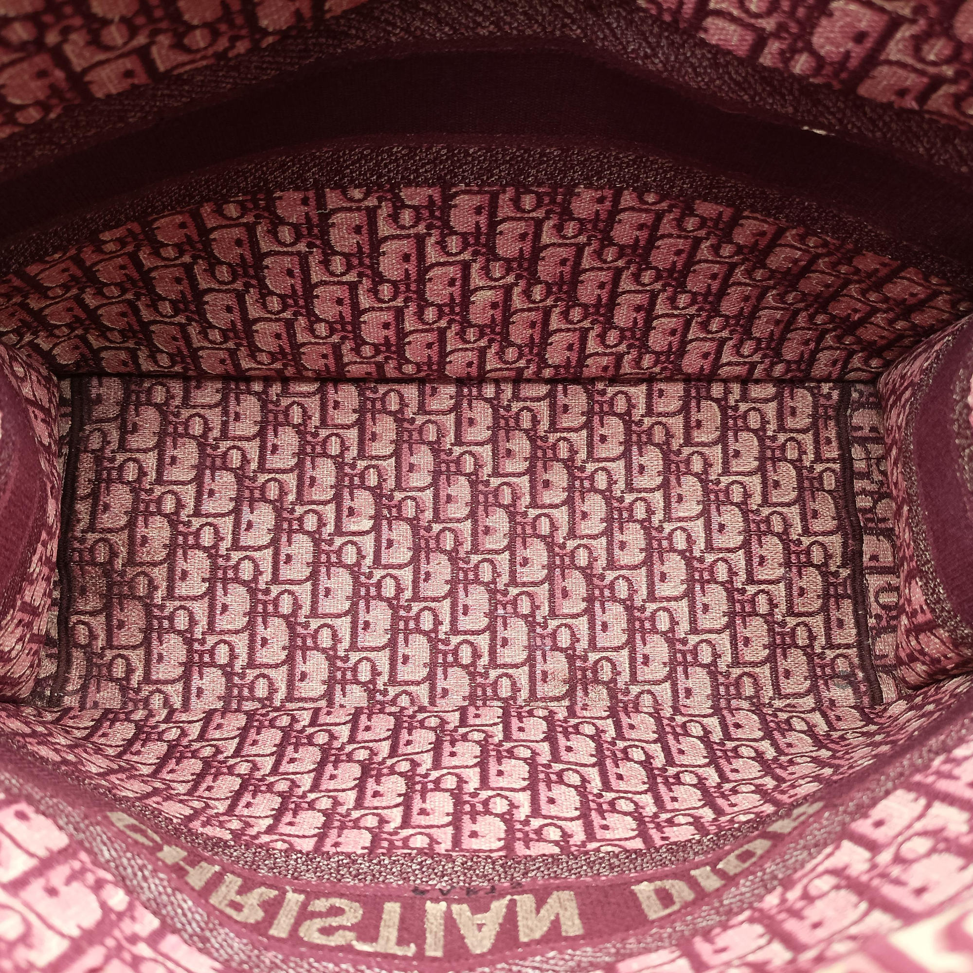 Vintage Christian Dior Book Tote Red Jacquard  handbag | stylenewstar