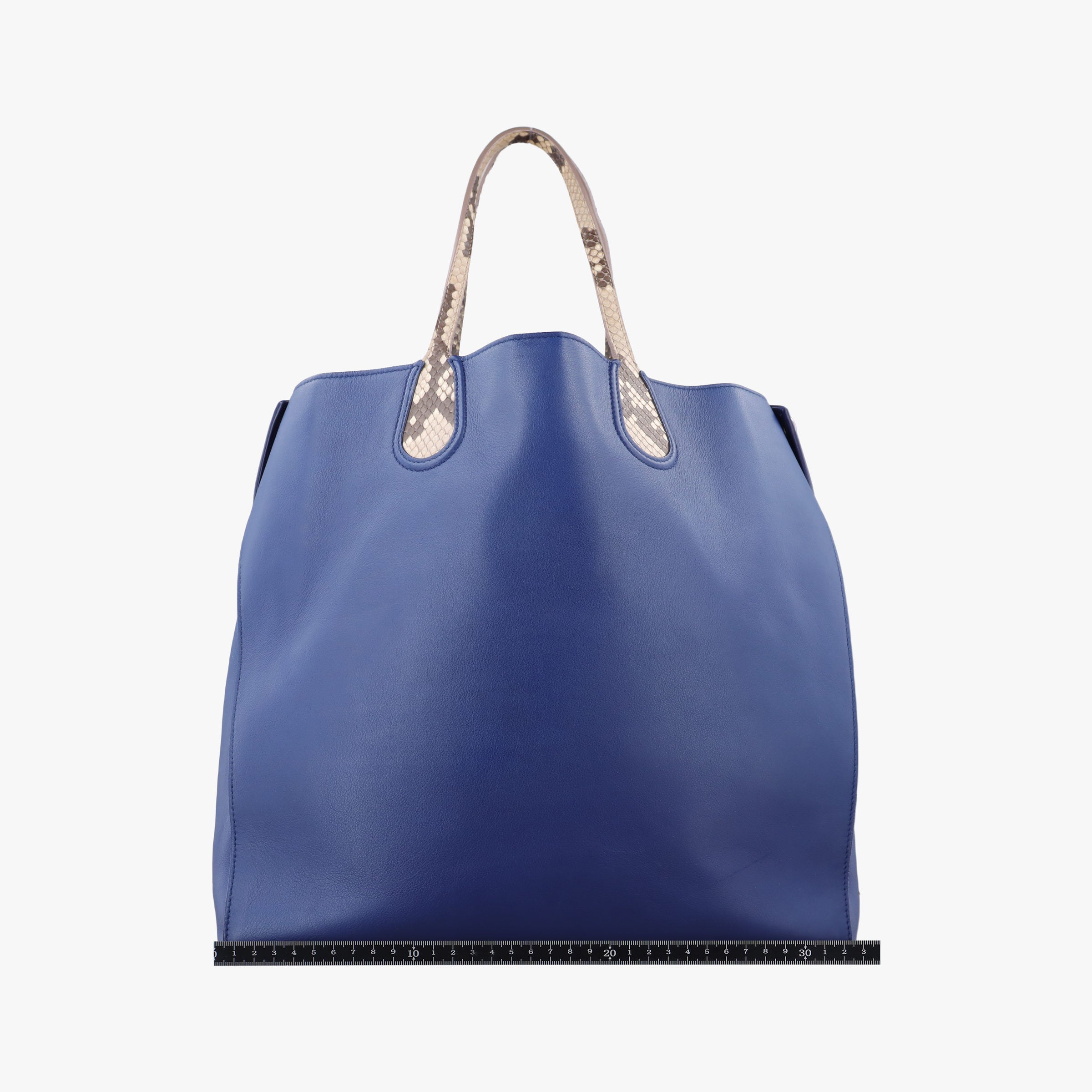 Pre-owned Christian Dior Addict Blue Leather  handbag | stylenewstar