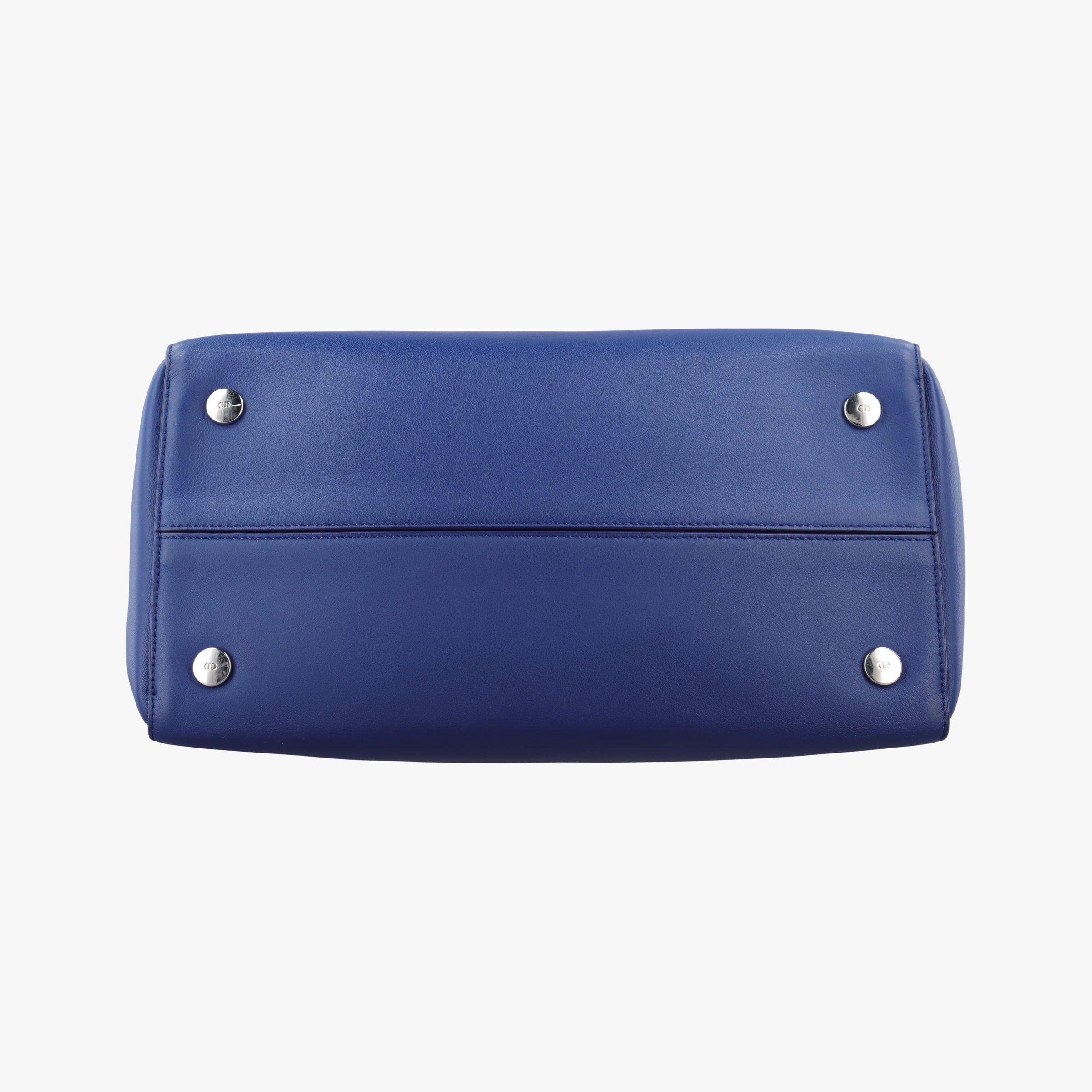 Pre-owned Christian Dior Addict Blue Leather  handbag | stylenewstar