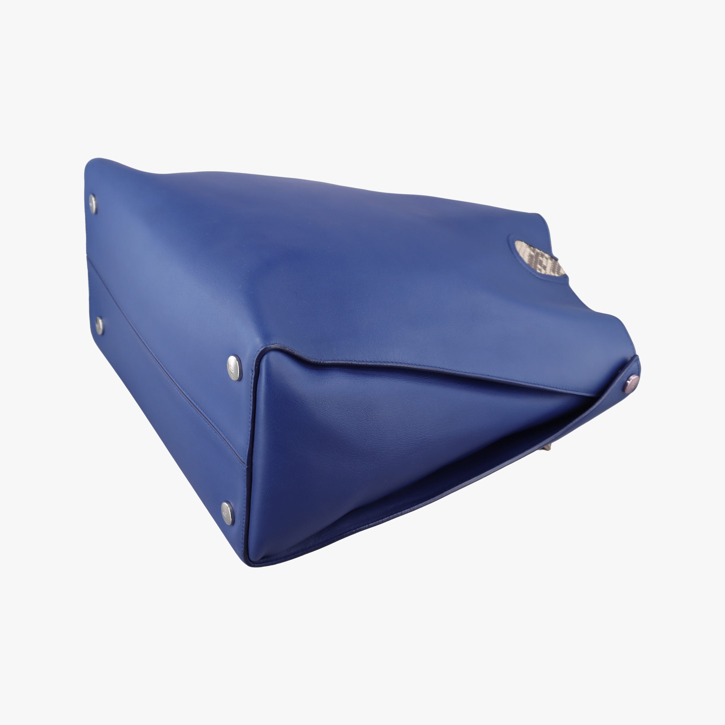 Pre-owned Christian Dior Addict Blue Leather  handbag | stylenewstar