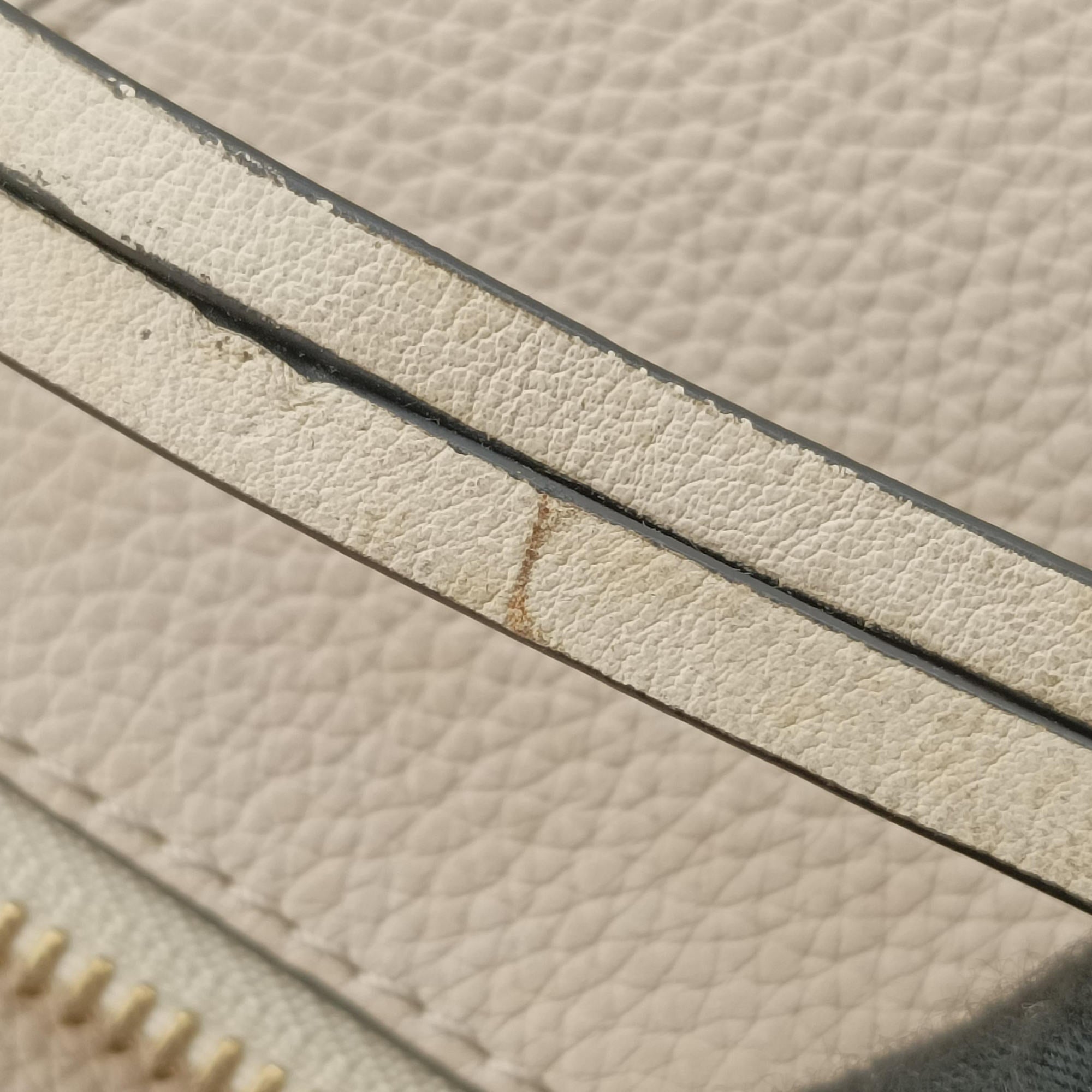 Secondhand Loewe Hammock Beige Leather  handbag | stylenewstar