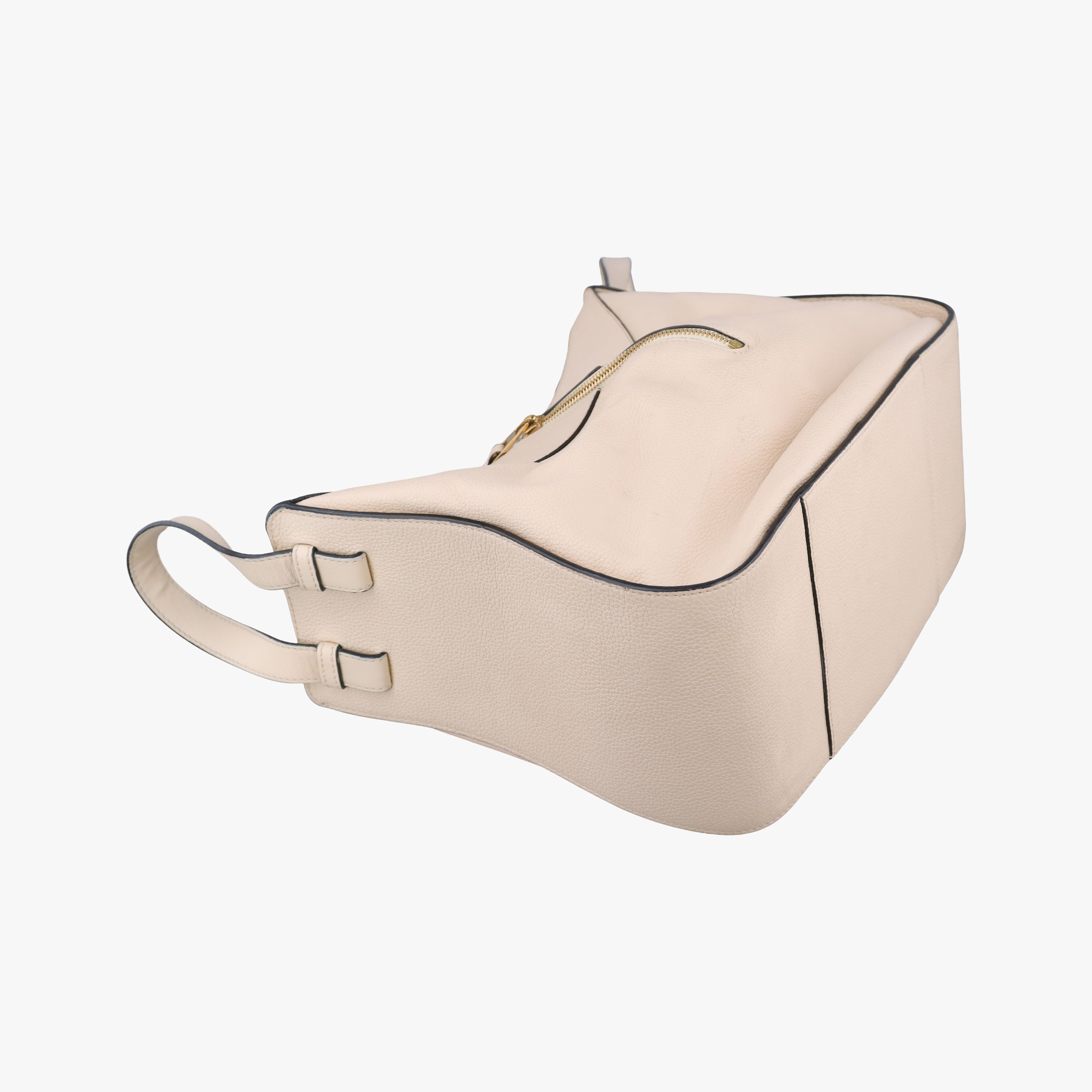 Secondhand Loewe Hammock Beige Leather  handbag | stylenewstar