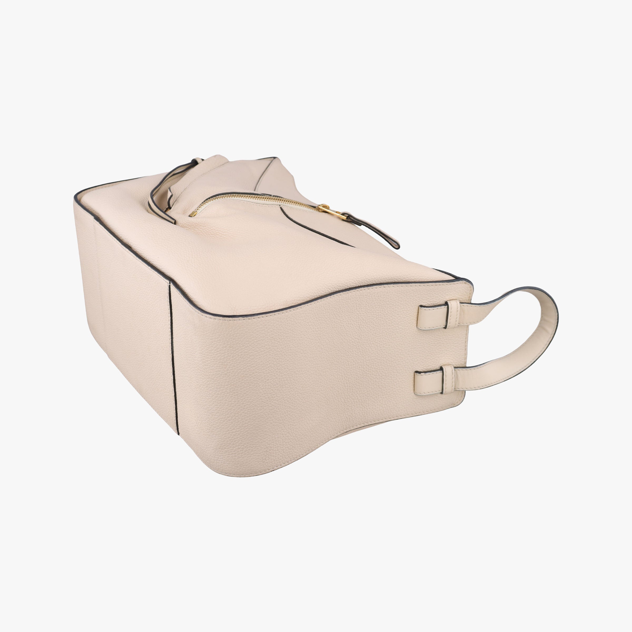 Secondhand Loewe Hammock Beige Leather  handbag | stylenewstar