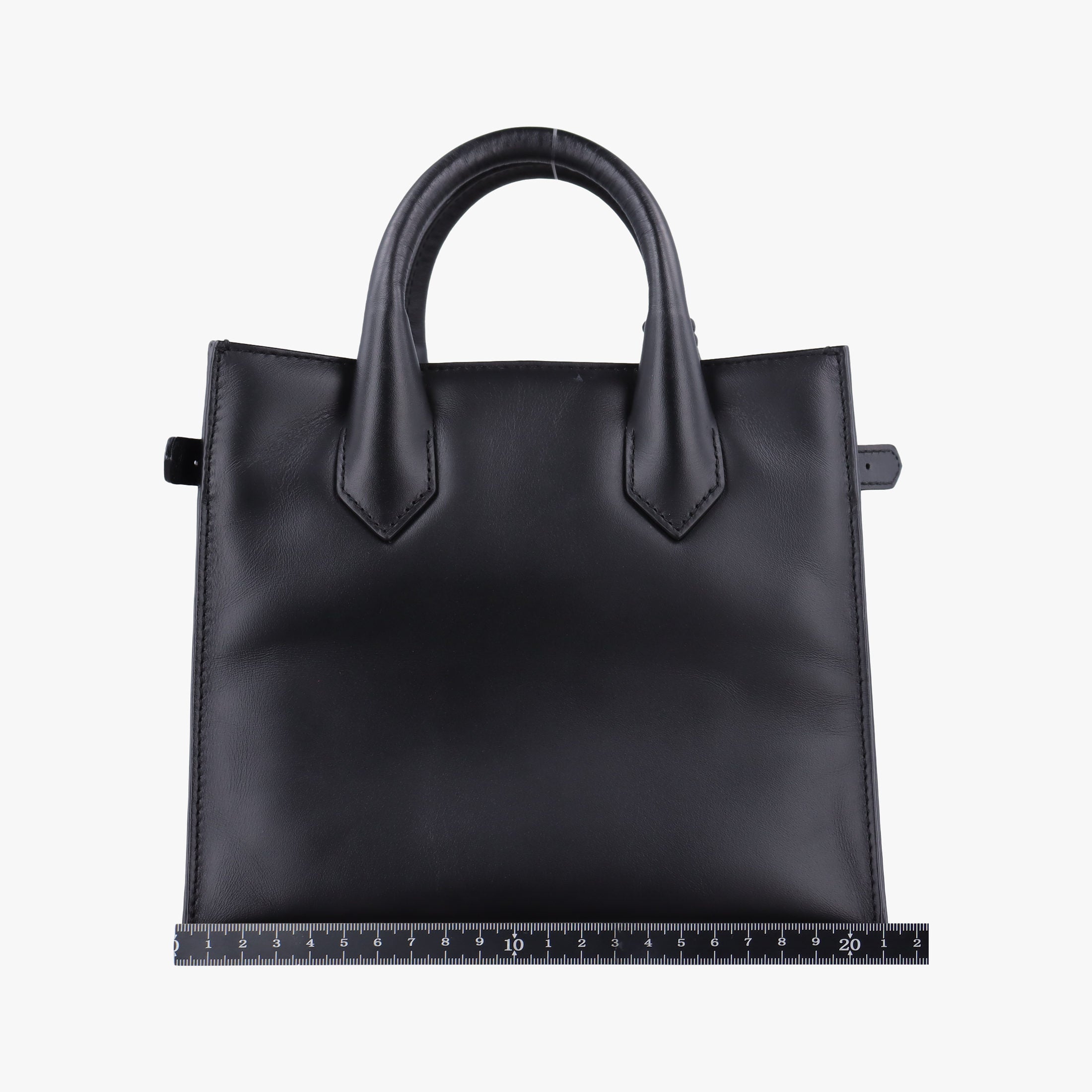 Pre-owned Balenciaga Padlock All Afternoon Black Leather  shoulderbag | stylenewstar