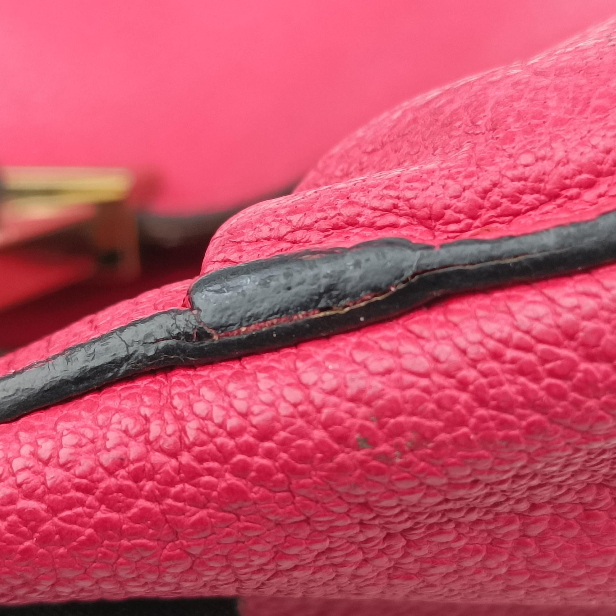 Pre-owned Chloe Elsie Red Leather  shoulderbag | stylenewstar