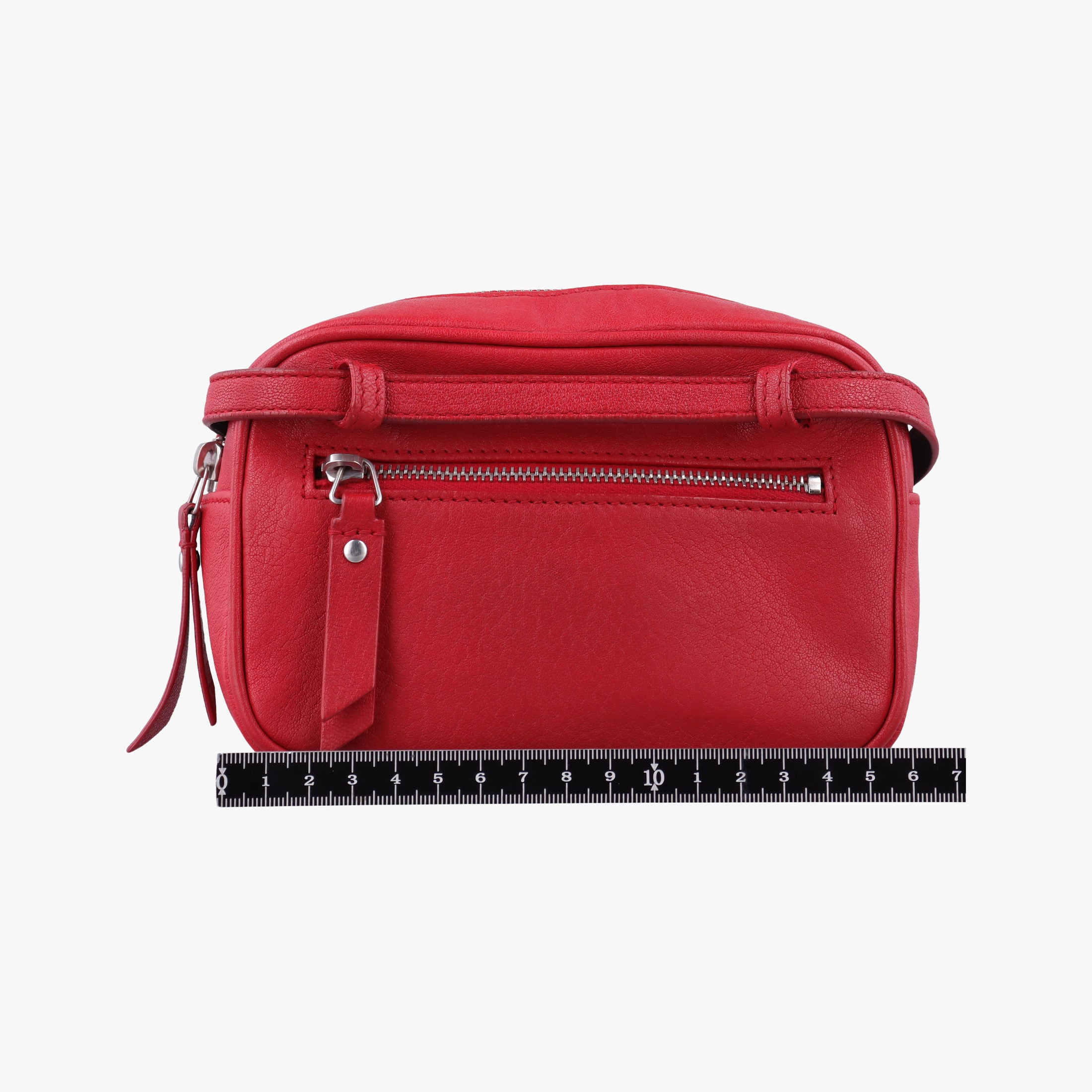 Vintage Yves Saint Laurent Lou camera Red Leather 527096 shoulderbag | stylenewstar