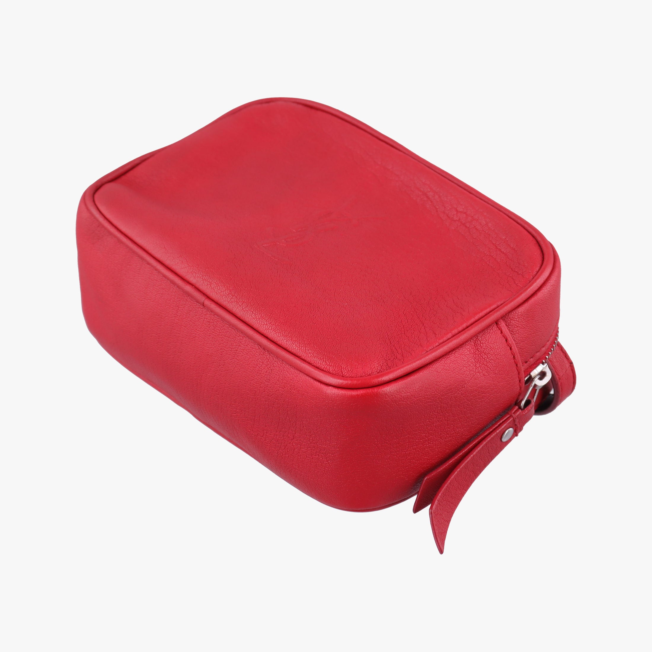 Vintage Yves Saint Laurent Lou camera Red Leather 527096 shoulderbag | stylenewstar