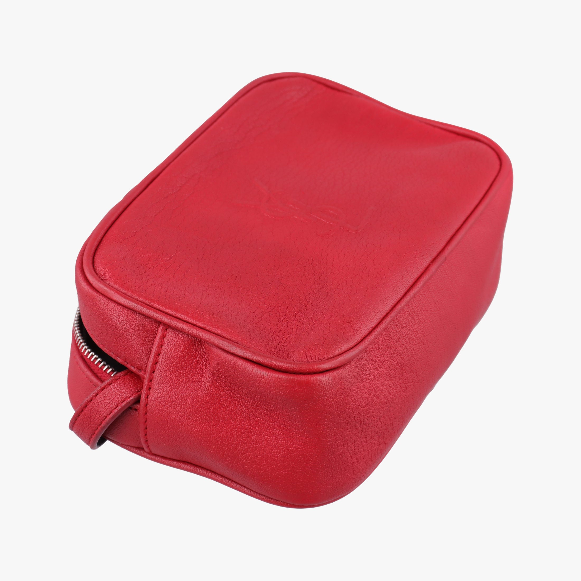 Vintage Yves Saint Laurent Lou camera Red Leather 527096 shoulderbag | stylenewstar