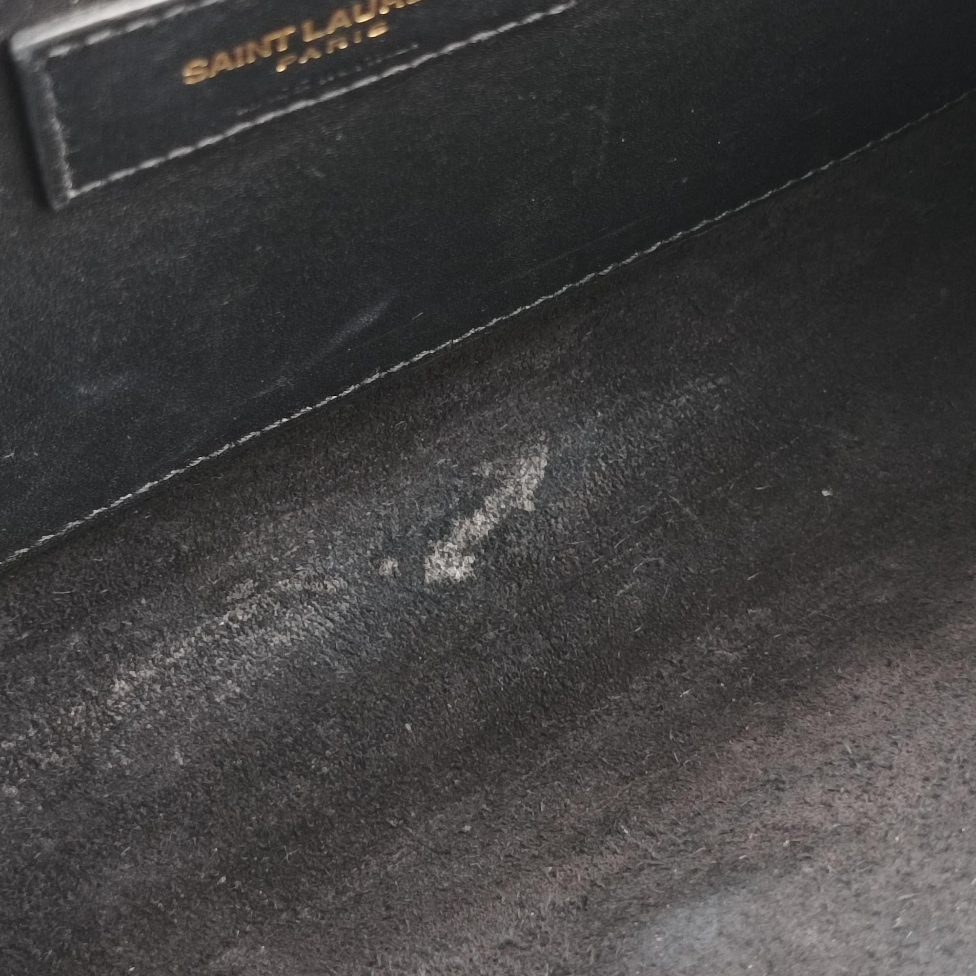 Vintage Yves Saint Laurent KATE Black Leather 354119 shoulderbag | stylenewstar