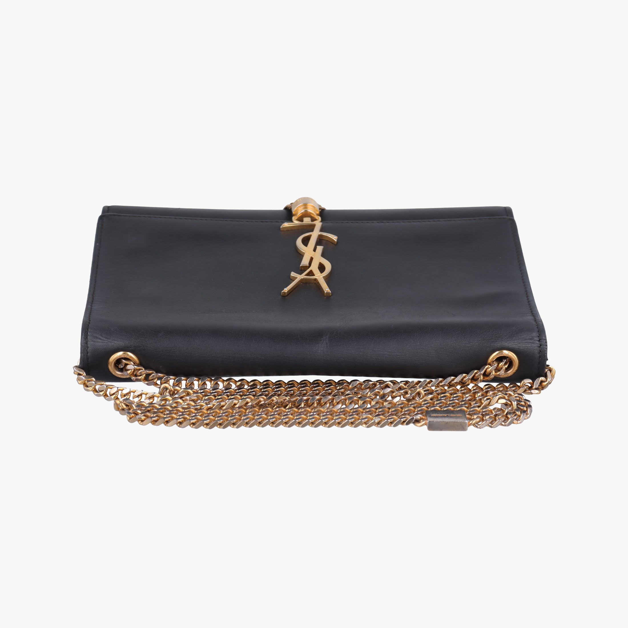 Vintage Yves Saint Laurent KATE Black Leather 354119 shoulderbag | stylenewstar