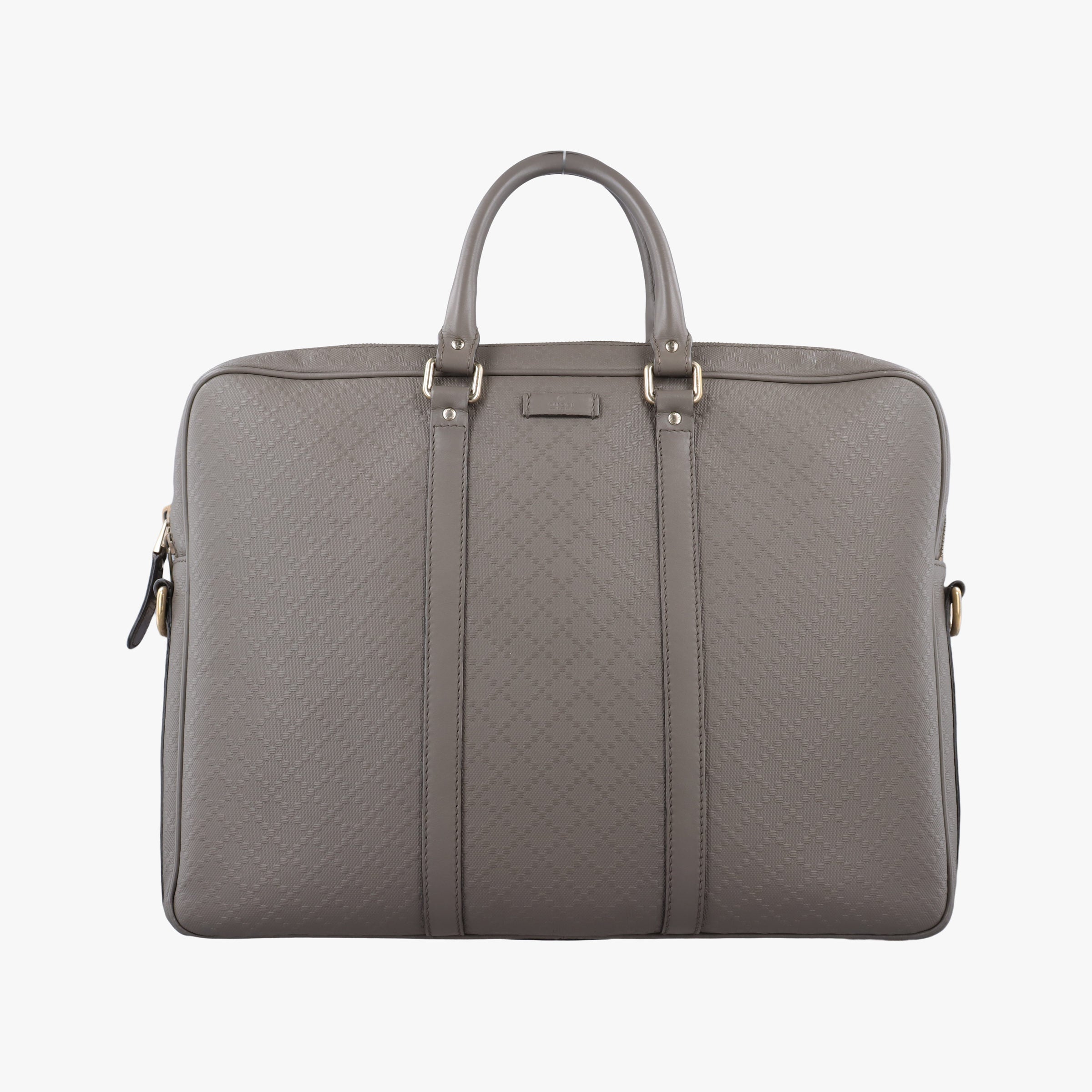 Vintage Gucci Diamante Grey Leather 208463 handbag | stylenewstar