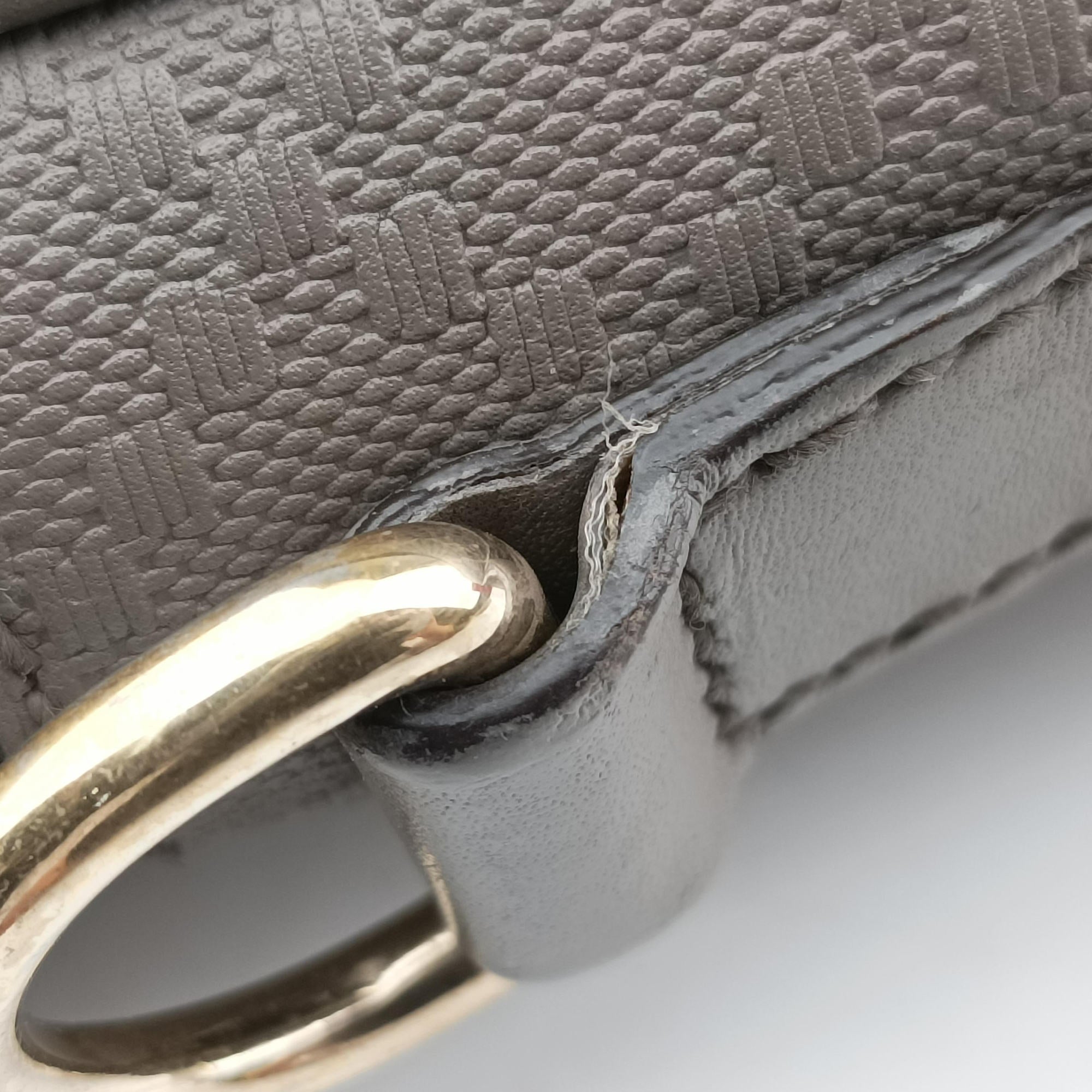 Vintage Gucci Diamante Grey Leather 208463 handbag | stylenewstar