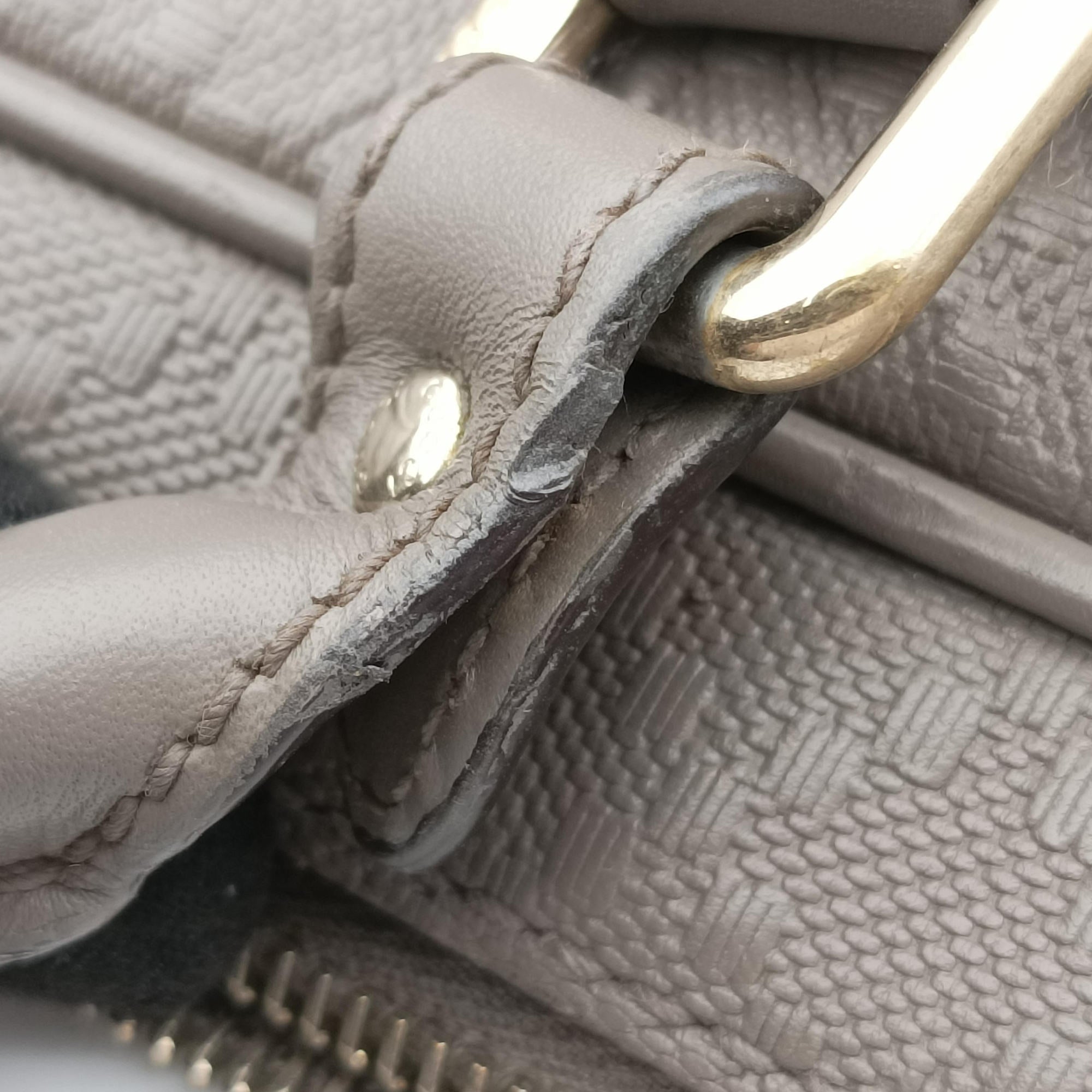 Vintage Gucci Diamante Grey Leather 208463 handbag | stylenewstar