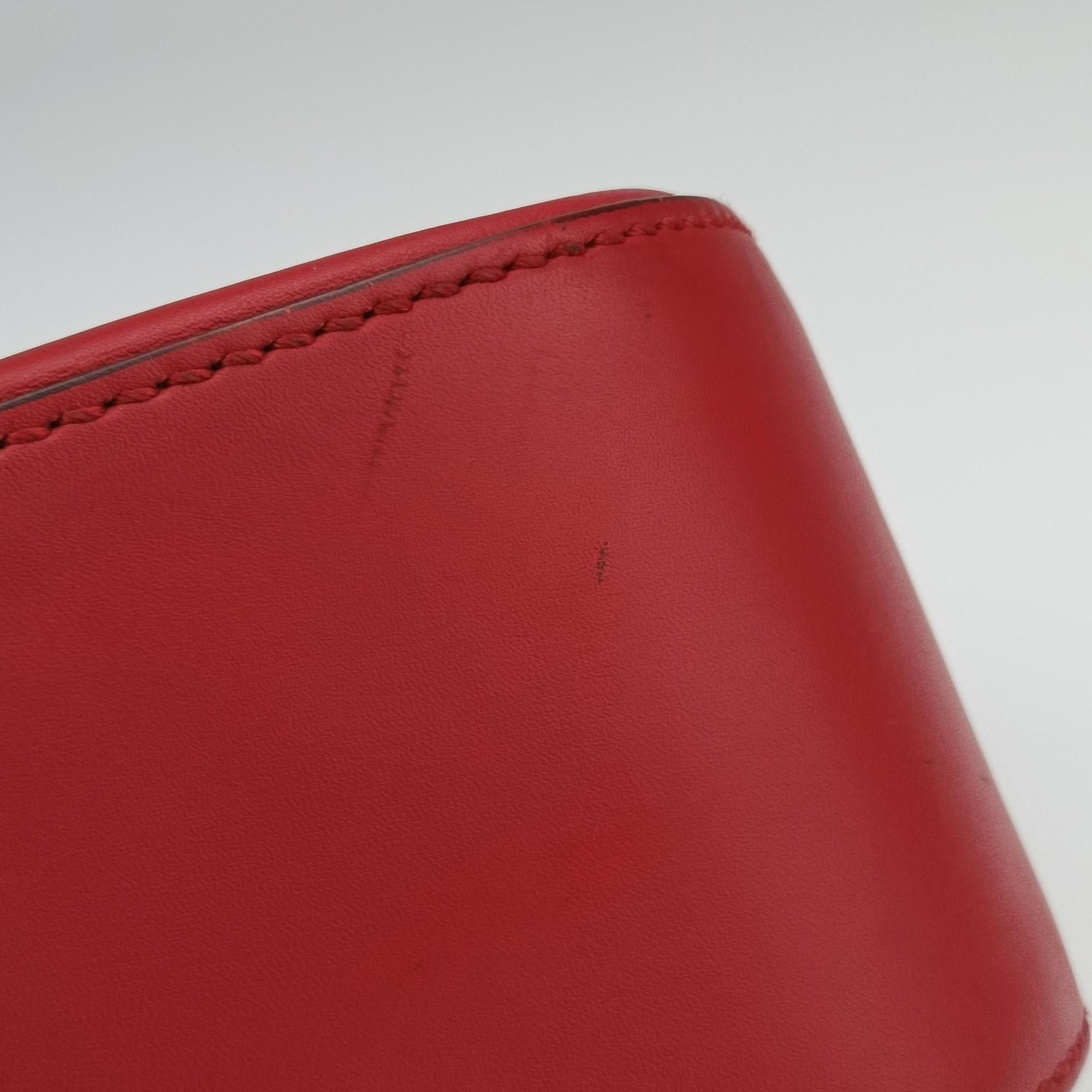 Secondhand Gucci Lady Web Red Leather 380573 shoulderbag | stylenewstar