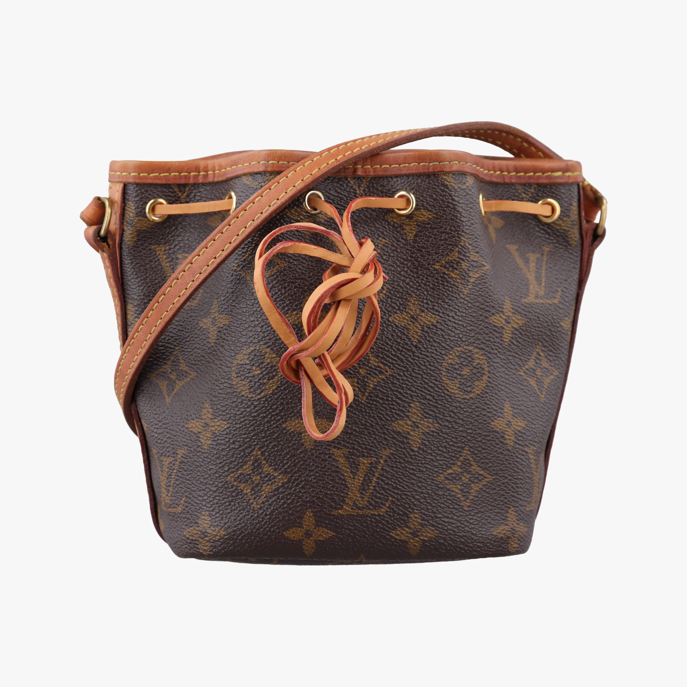 Vintage Louis Vuitton Nano Noe Brown Monogram Canvas M41346 shoulderbag | stylenewstar
