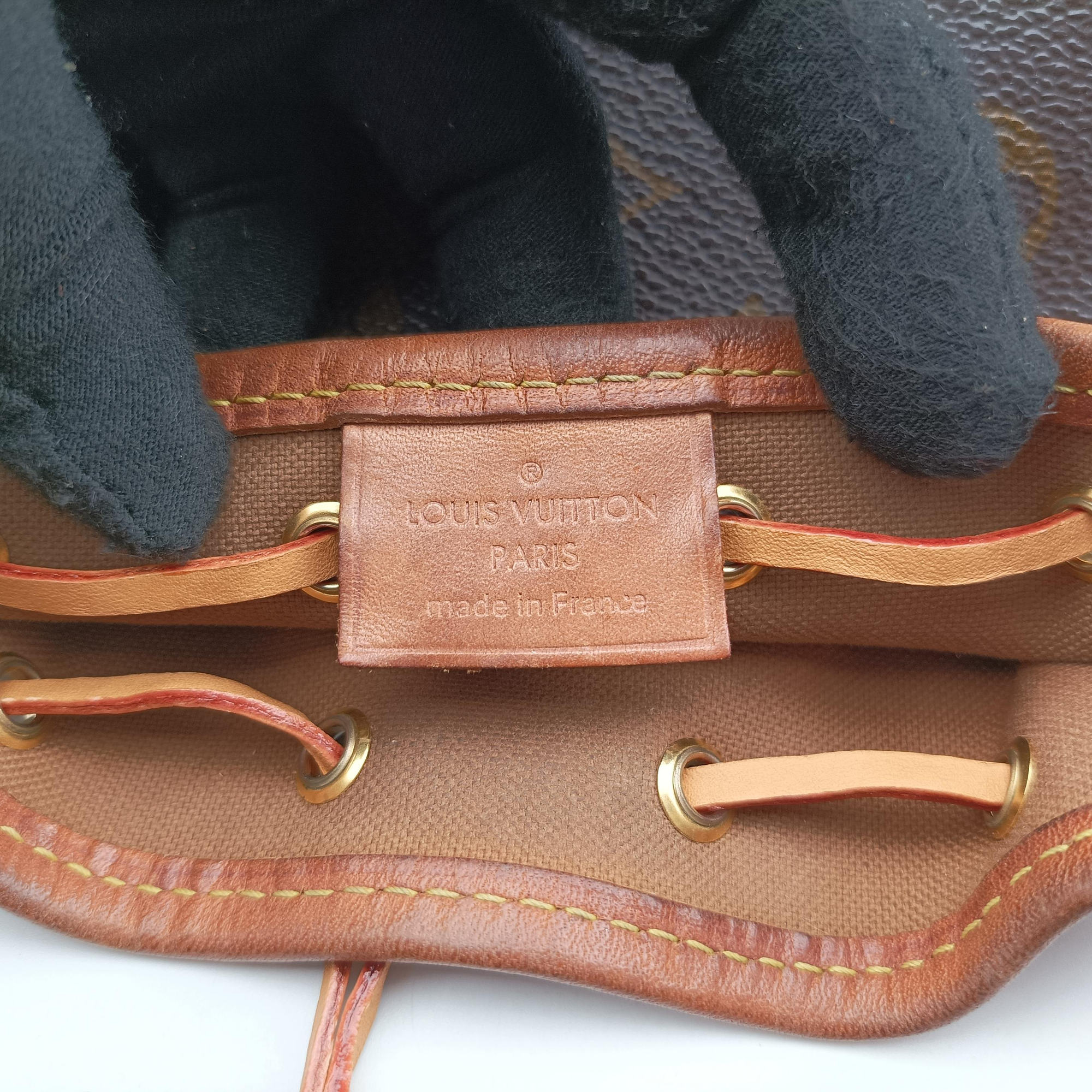 Vintage Louis Vuitton Nano Noe Brown Monogram Canvas M41346 shoulderbag | stylenewstar