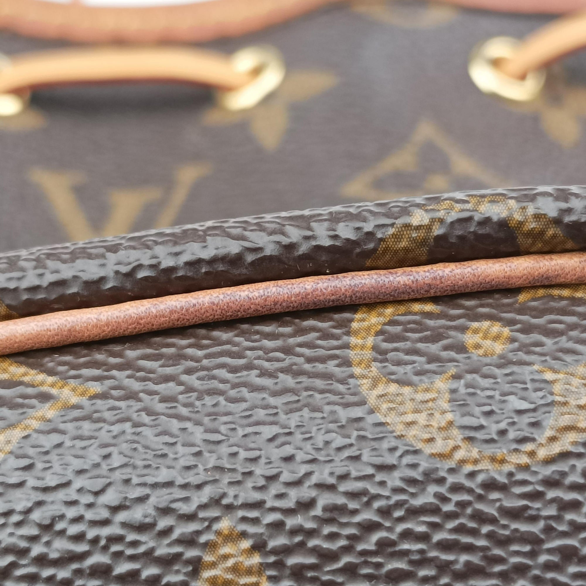 Vintage Louis Vuitton Nano Noe Brown Monogram Canvas M41346 shoulderbag | stylenewstar