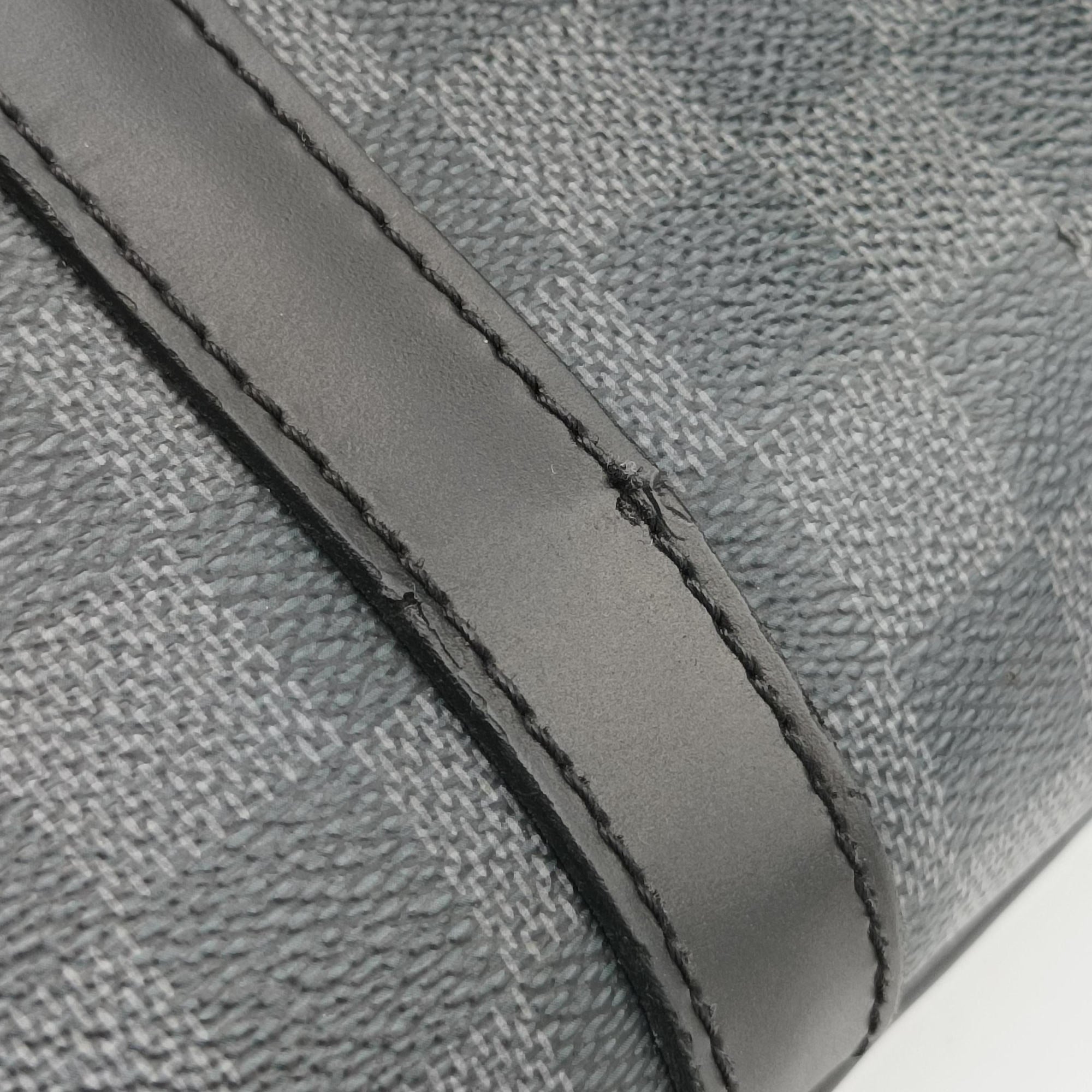 Secondhand Louis Vuitton Tadao Graphite Damier Graphite N41259 handbag | stylenewstar